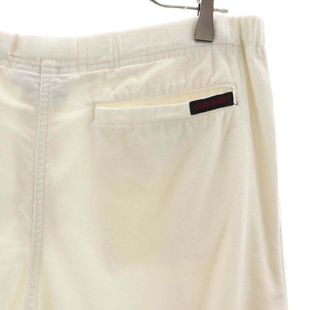 グラミチ アーバンリサーチドアーズ コラボ コーデュロイ クライミングショートパンツ S ホワイト Gramicci × URBAN RESEARCH DOORS メンズ