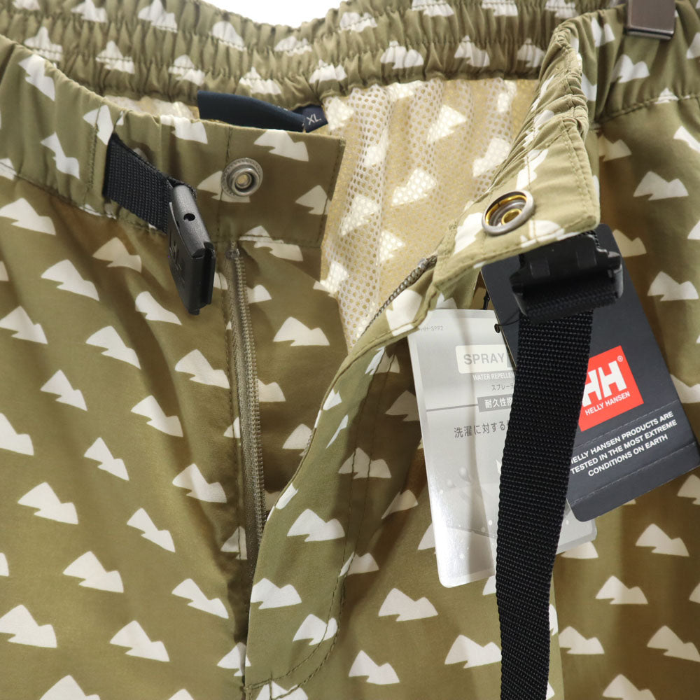 未使用 ヘリーハンセン イージー ハーフパンツ XL カーキ HELLY HANSEN 裏メッシュ MT EASY SHORT メンズ