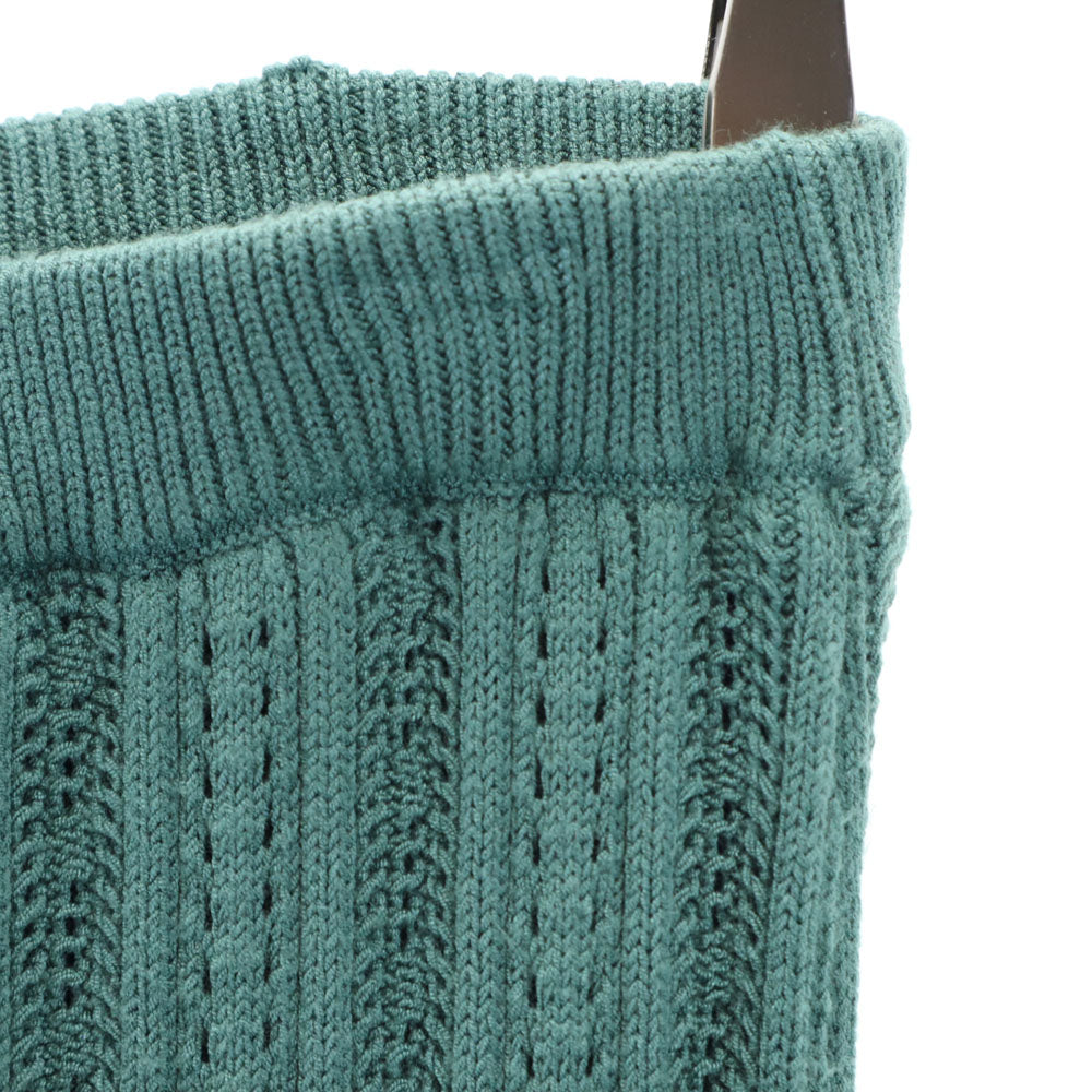 LOVELESS ラブレス ニット ロングスカート 36 グリーン系 レディース