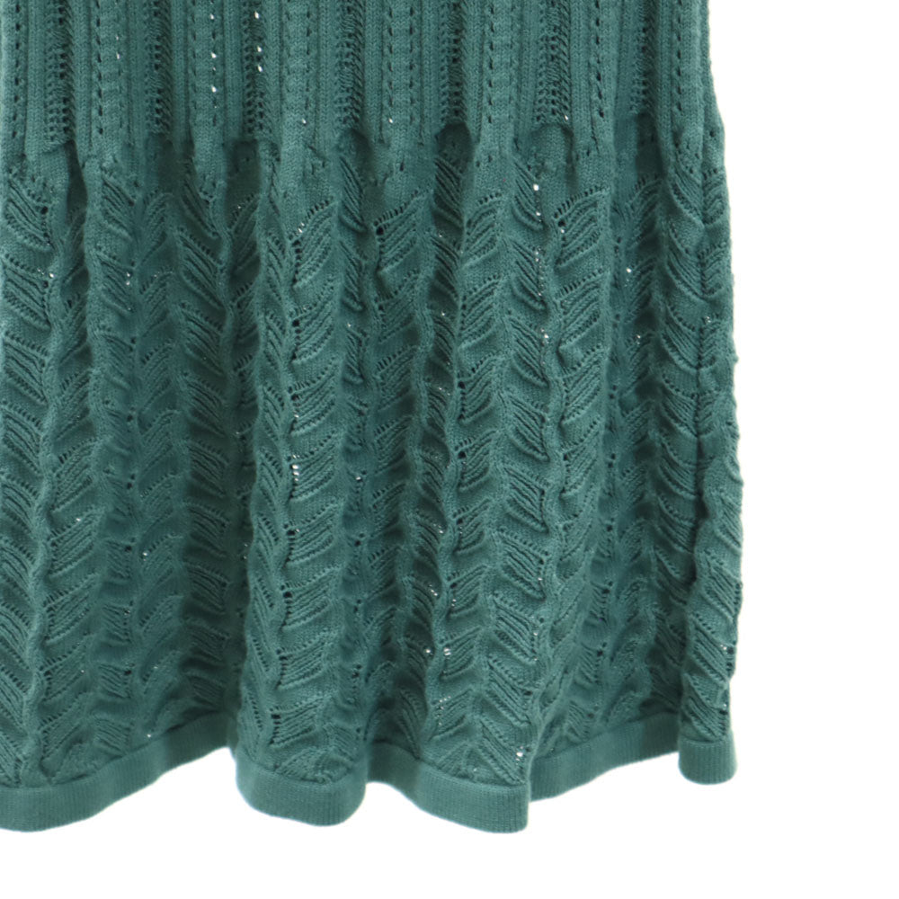 LOVELESS ラブレス ニット ロングスカート 36 グリーン系 レディース