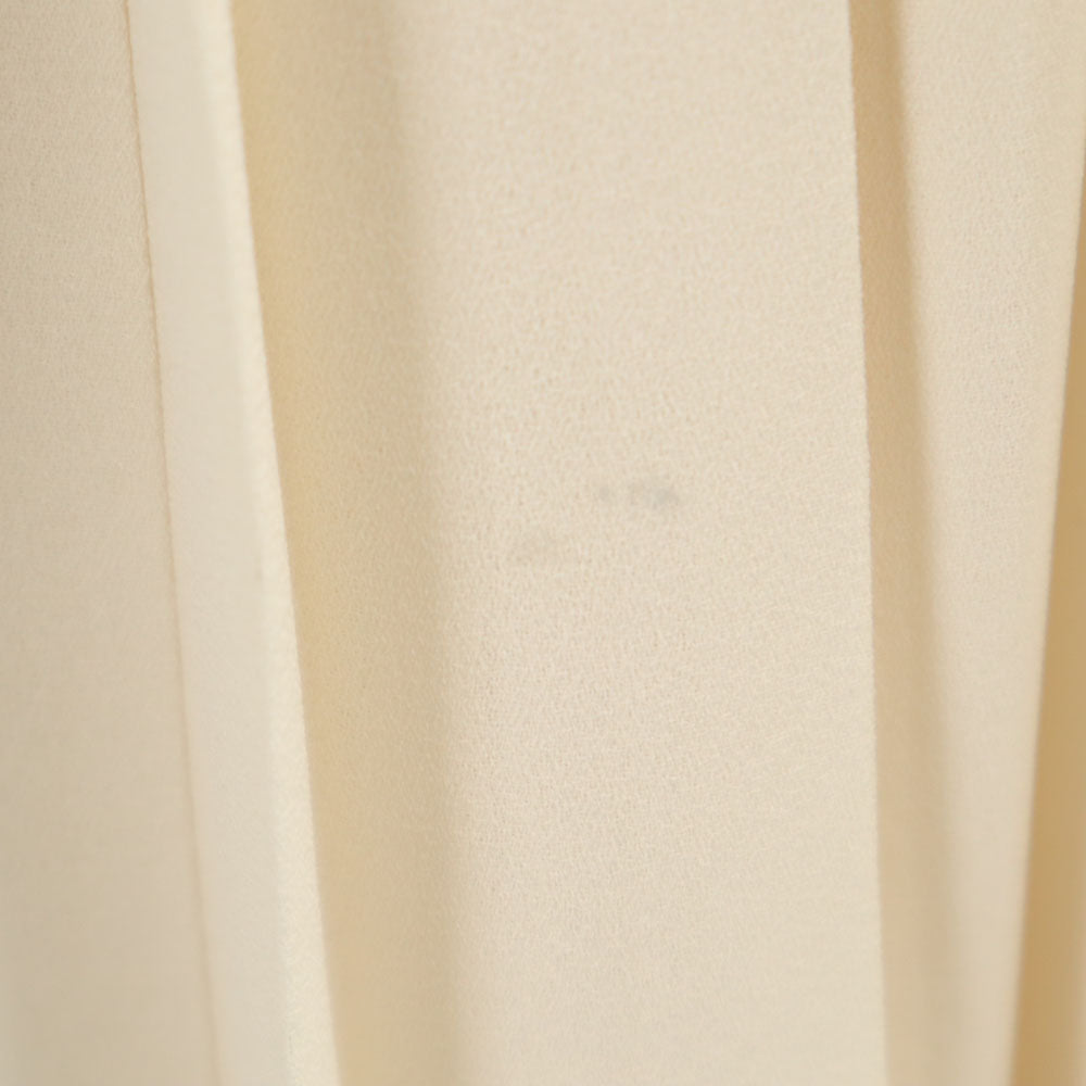 CLANE クラネ 未使用 マキシ丈 プリーツスカート 1 ブラウン×アイボリー レディース