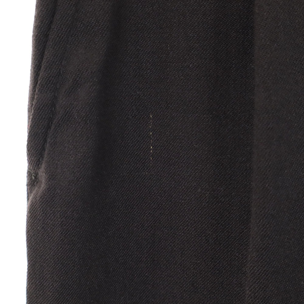 ISSEY MIYAKE イッセイミヤケ 80s 日本製 ヴィンテージ 筆タグ ロングスカート M ダークブラウン レディース