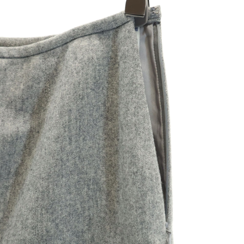 ジバンシィ 90s 日本製 ウールブレンド オールド ミディスカート 38 グレー GIVENCHY BOUTIQUES レディース