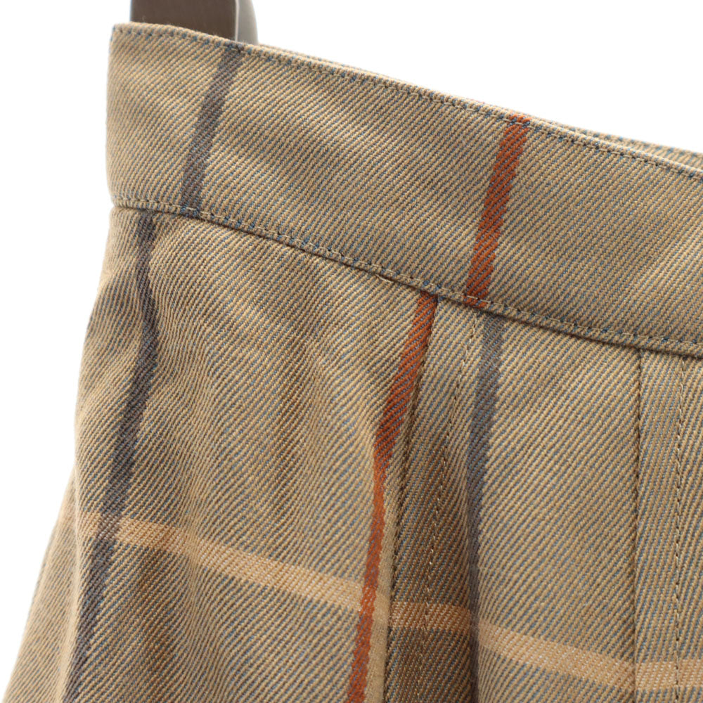 Burberrys バーバリーズ 90s オールド チェック柄 ミモレ丈 プリーツ