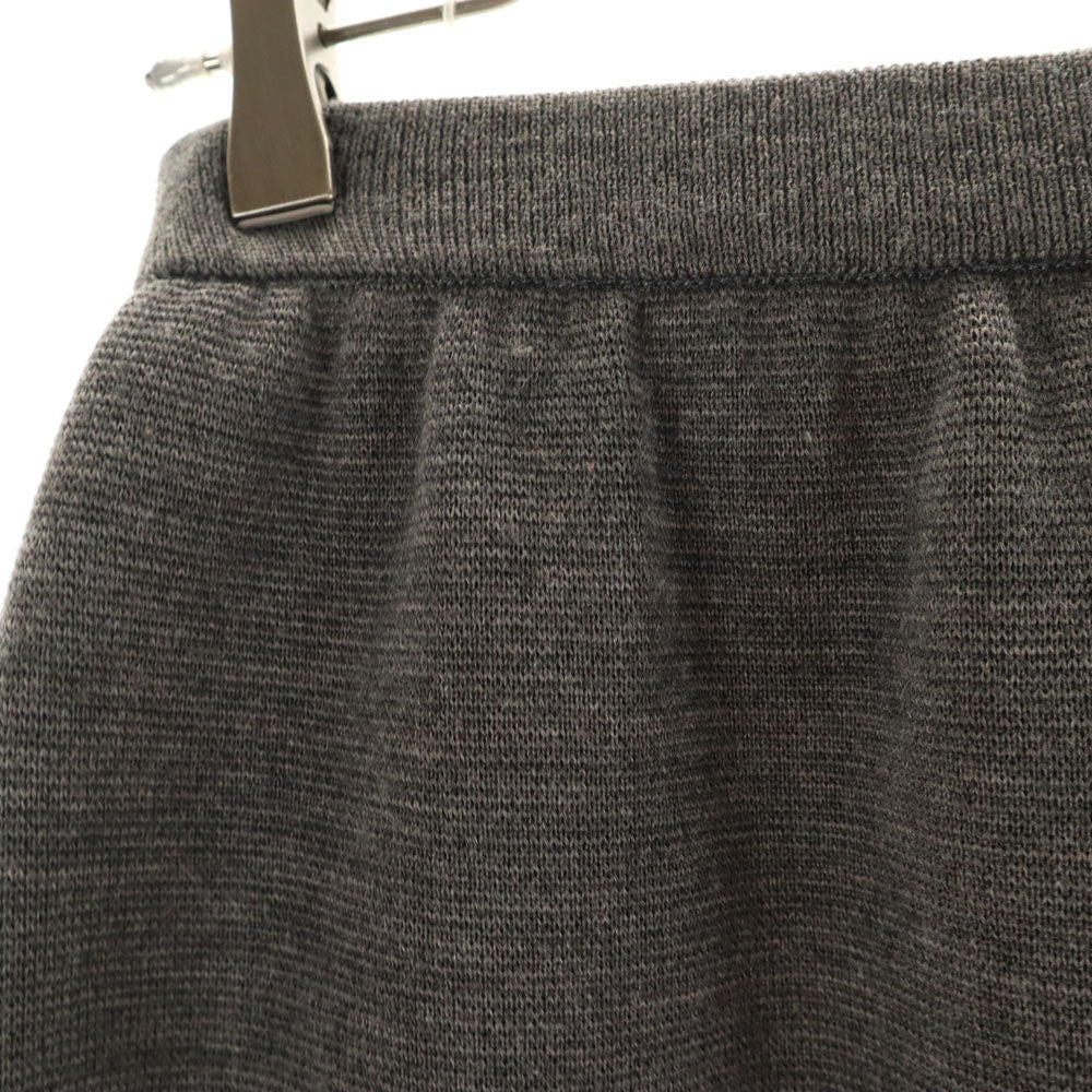 YVES SAINT LAURENT イヴサンローラン 90s オールド ミディ丈 ニット タイトスカート 7号 グレー レディース