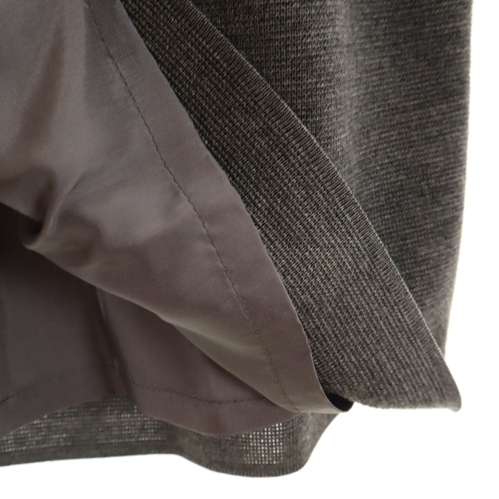 YVES SAINT LAURENT イヴサンローラン 90s オールド ミディ丈 ニット タイトスカート 7号 グレー レディース