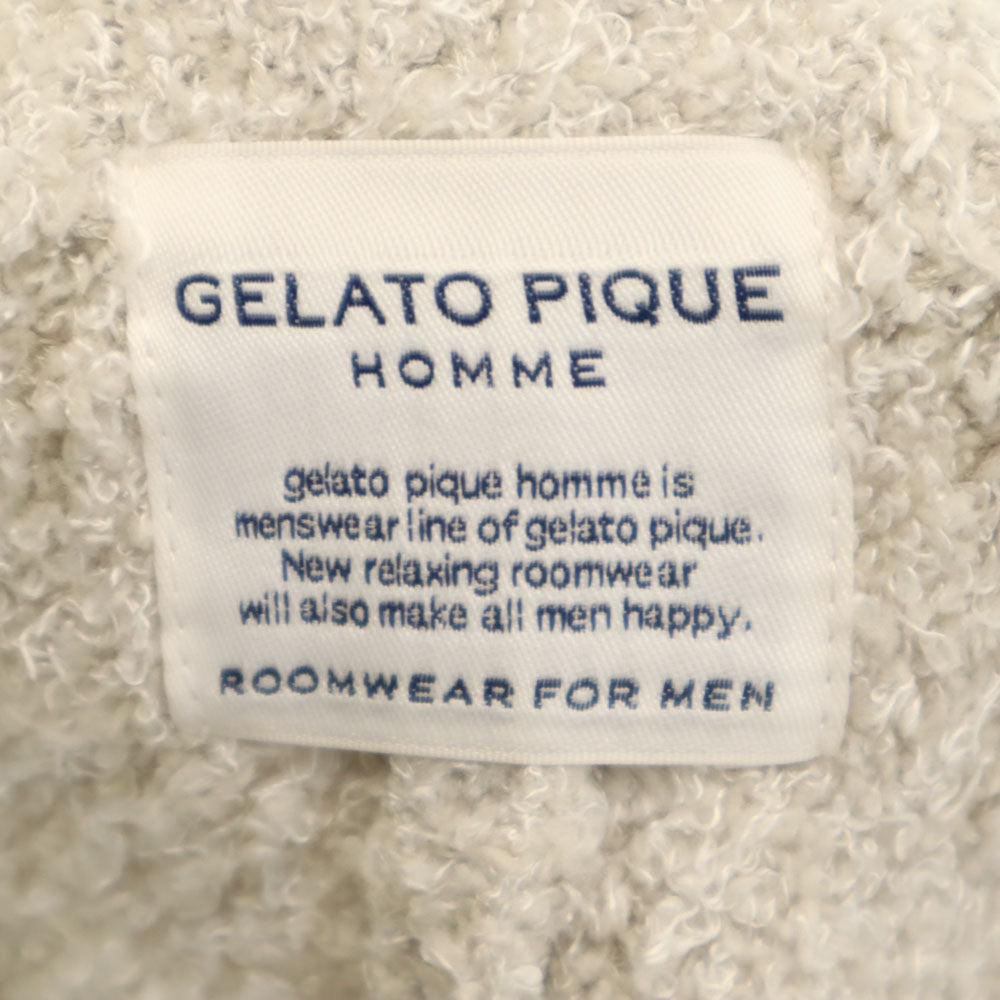 美品 ジェラートピケオム ルームウェアショートパンツ M グレー GELATO PIQUE HOMME メンズ