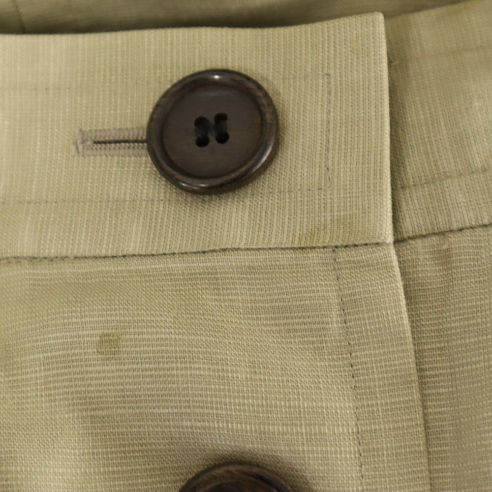 YVES SAINT LAURENT イヴサンローラン 90s オールド ミディ丈 タイトスカート M グレージュ レディース