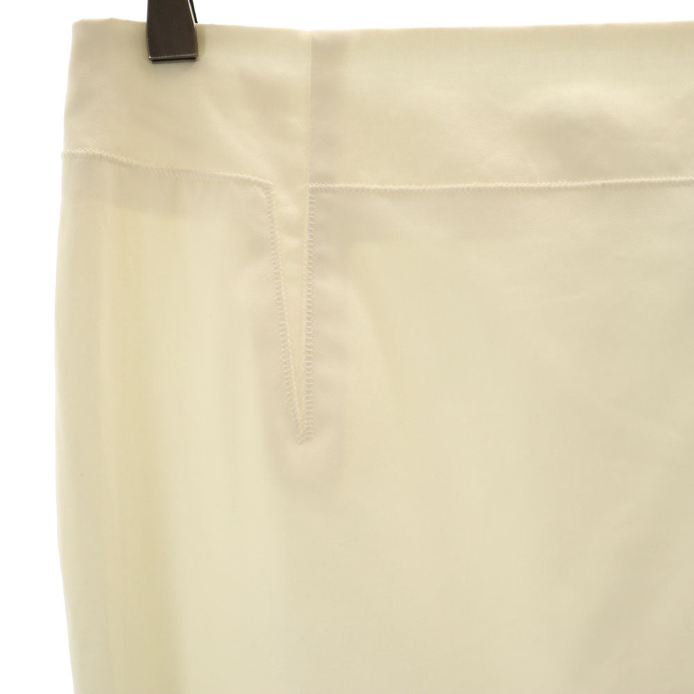 Salvatore Ferragamo サルヴァトーレフェラガモ ミディ丈 タイトスカート 40 ホワイト レディース