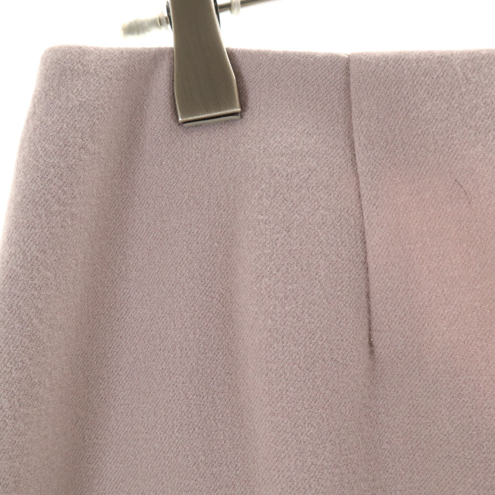 未使用 Emporio Armani エンポリオアルマーニ イタリア製 ミディ丈 タイトスカート 42 グレーパープル レディース