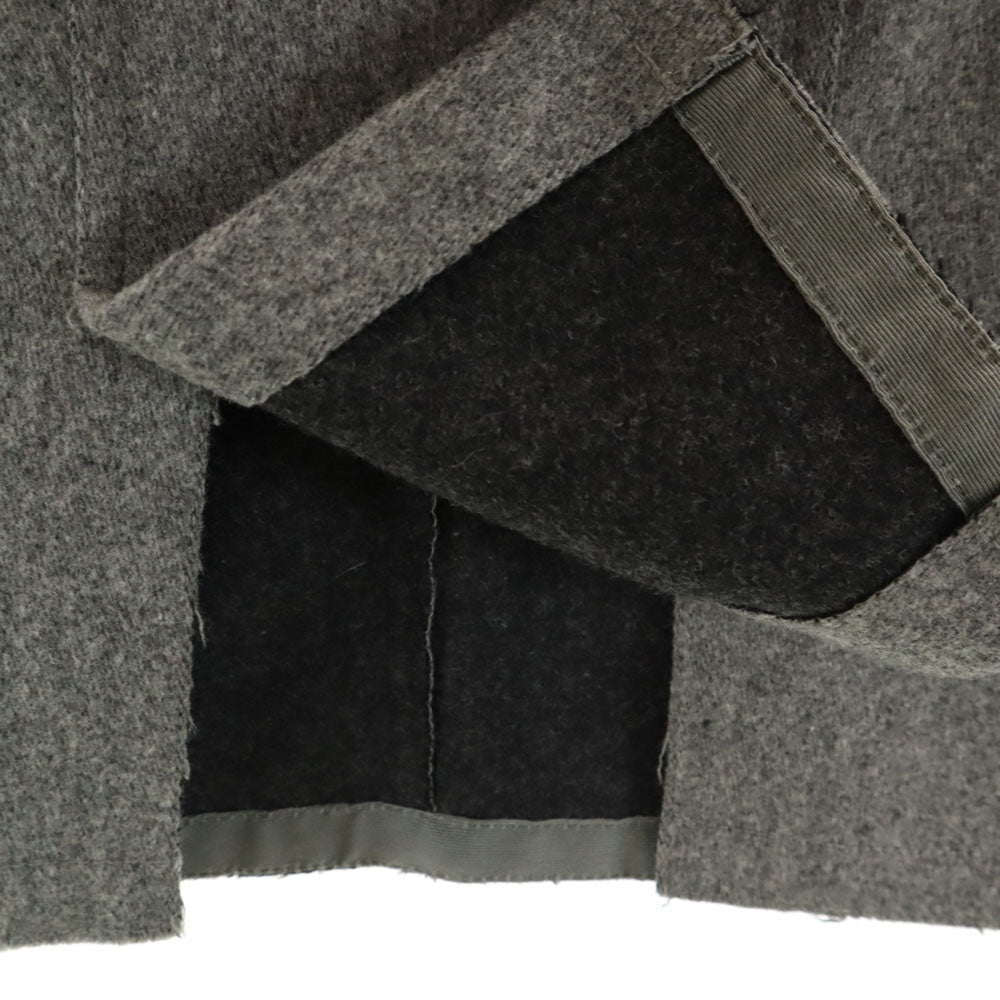 ARMANI COLLEZIONI アルマーニコレッツォーニ イタリア製 ウール ミディ丈 タイトスカート 40 グレー レディース