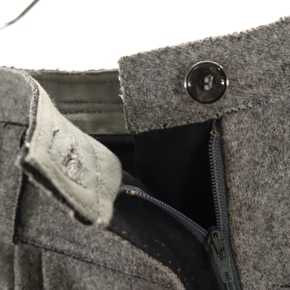 ARMANI COLLEZIONI アルマーニコレッツォーニ イタリア製 ウール ミディ丈 タイトスカート 40 グレー レディース