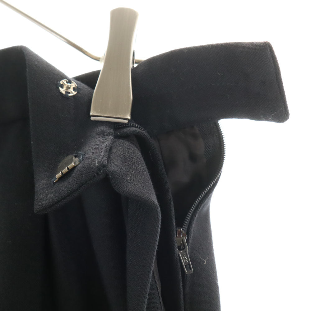 YVES SAINT LAURENT イヴサンローラン 90s オールド ミモレ丈 タイトスカート M ブラック系 レディース