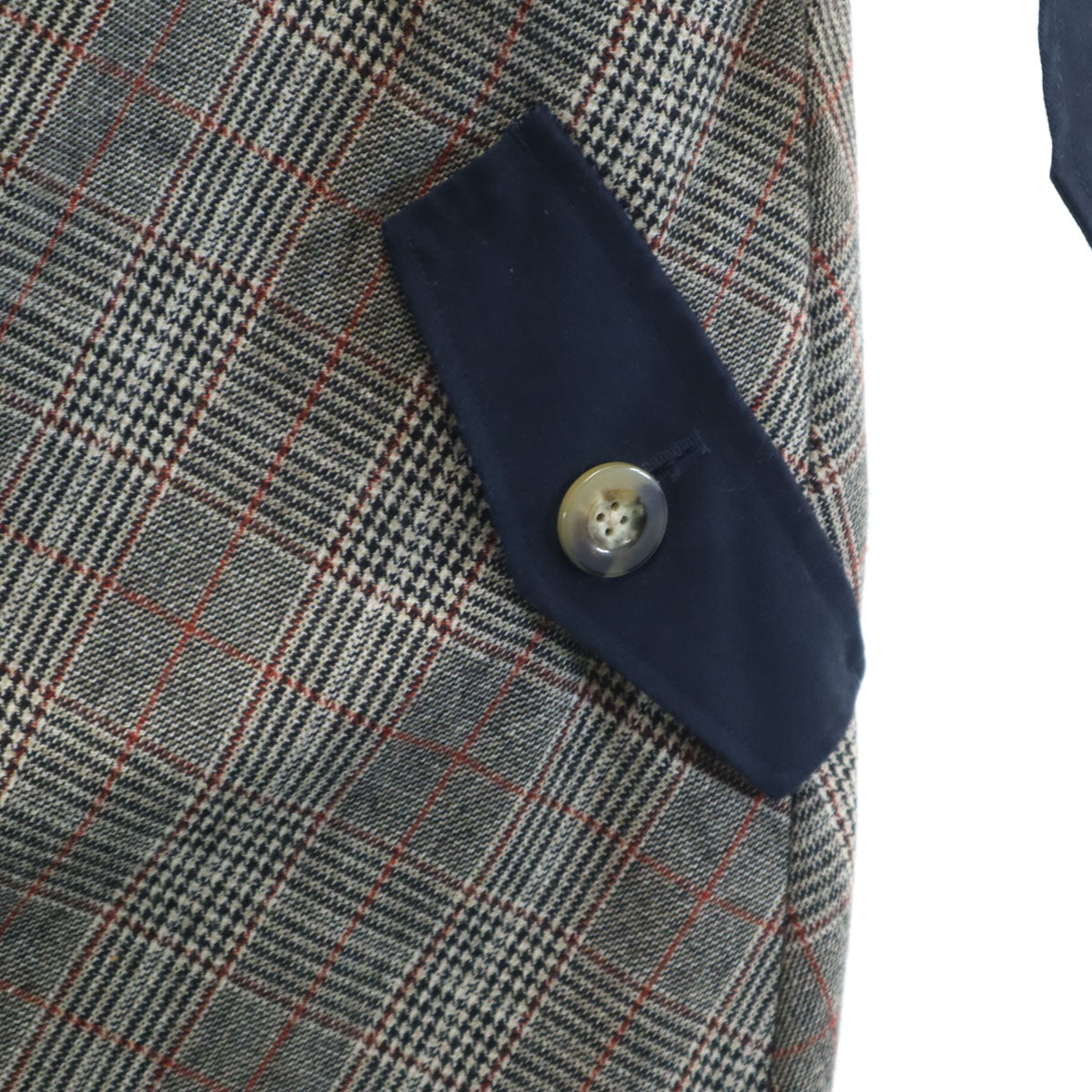 AMERI UNDRESSED アメリ グレンチェック ロングスカート グレージュ レディース