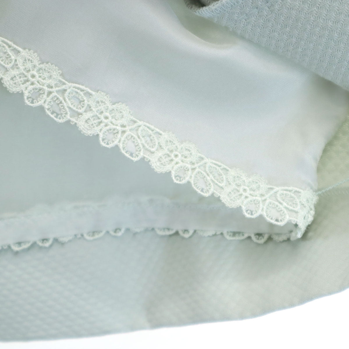 FOXEY フォクシー 日本製 ミディスカート 38 ミントグリーン レディース