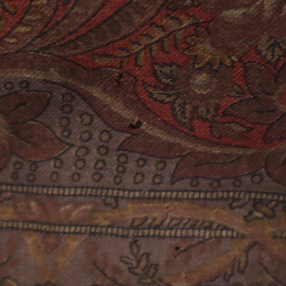 ETRO エトロ イタリア製 総柄 ミモレ丈 タイトスカート 42 パープル レディース