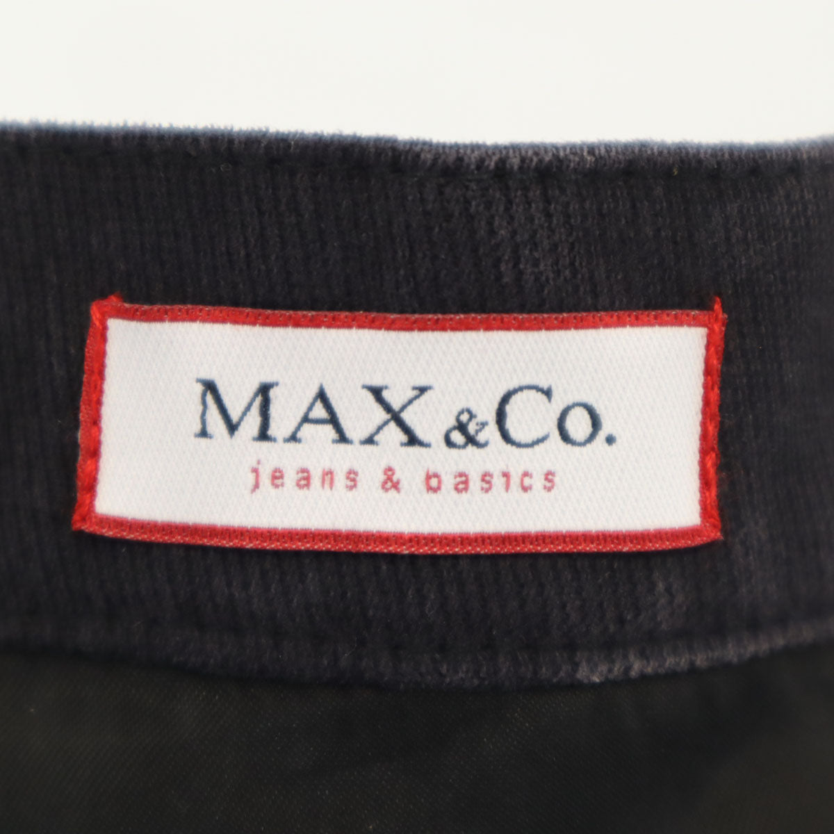 MAX&CO マックスアンドコー ロング丈 タイトスカート 40 ブラック マックスマーラ レディース