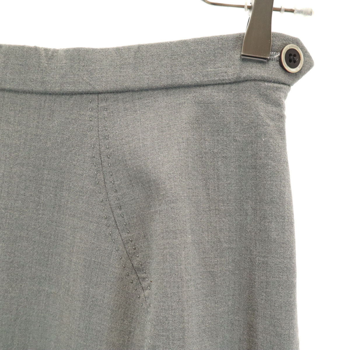 ISSEY MIYAKE イッセイミヤケ 90s 日本製 オールド デッドストック ロングスカート M グレー レディース