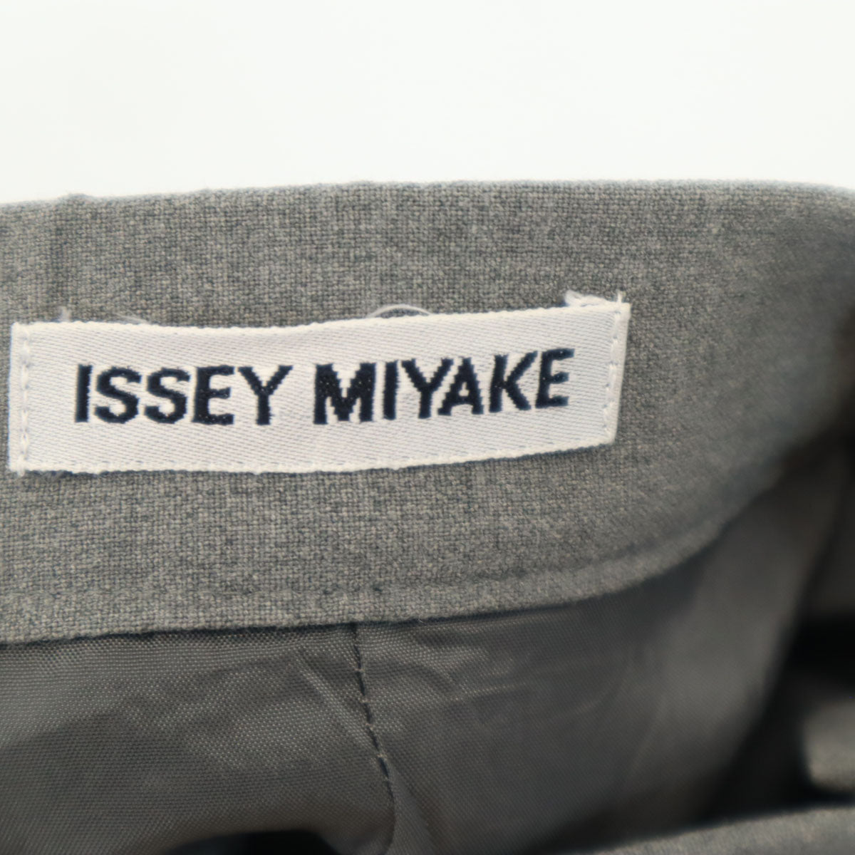ISSEY MIYAKE イッセイミヤケ 90s 日本製 オールド デッドストック ロングスカート M グレー レディース