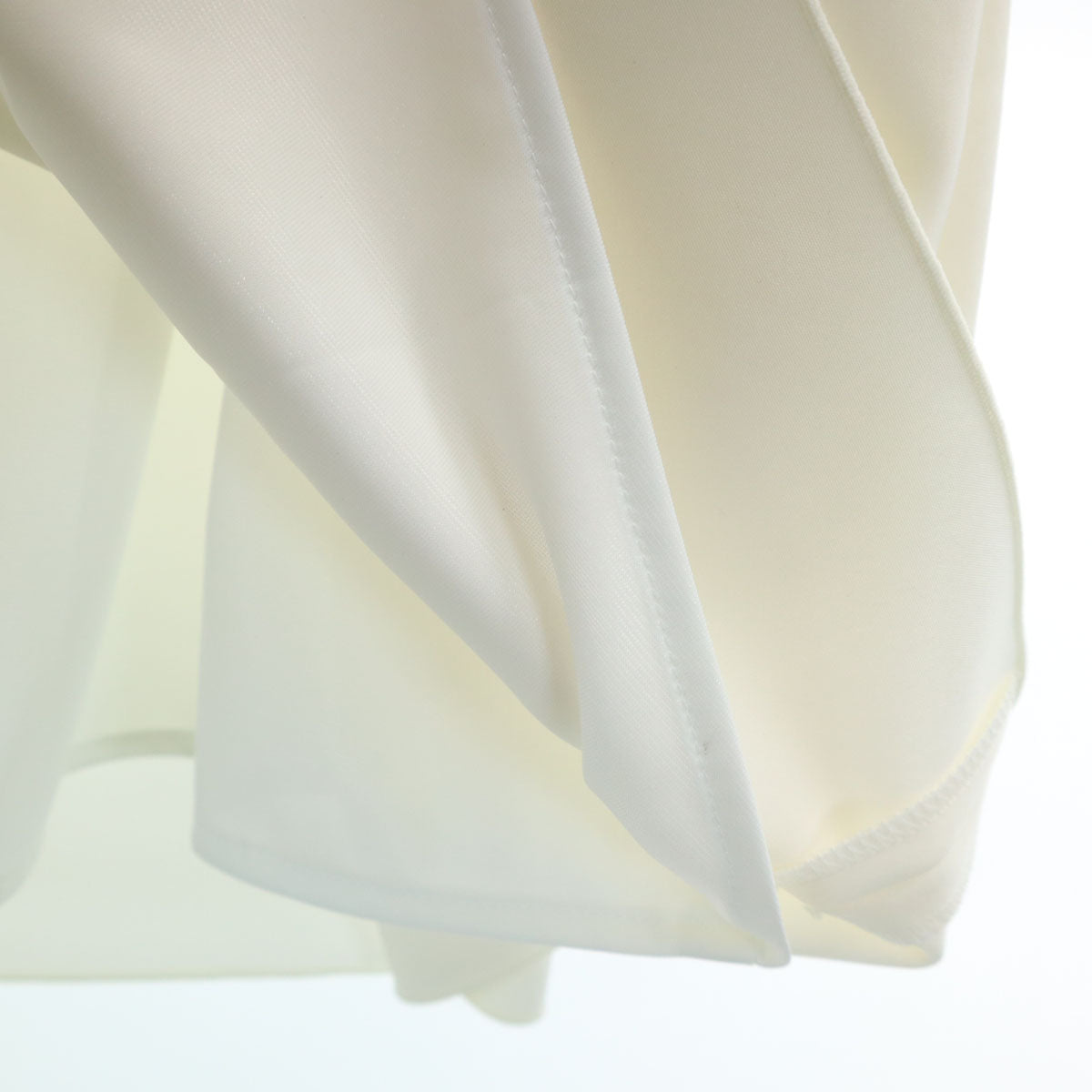 FOXEY NEW YORK フォクシーニューヨーク 日本製 ミディ丈 フレアスカート 40 ホワイト レディース