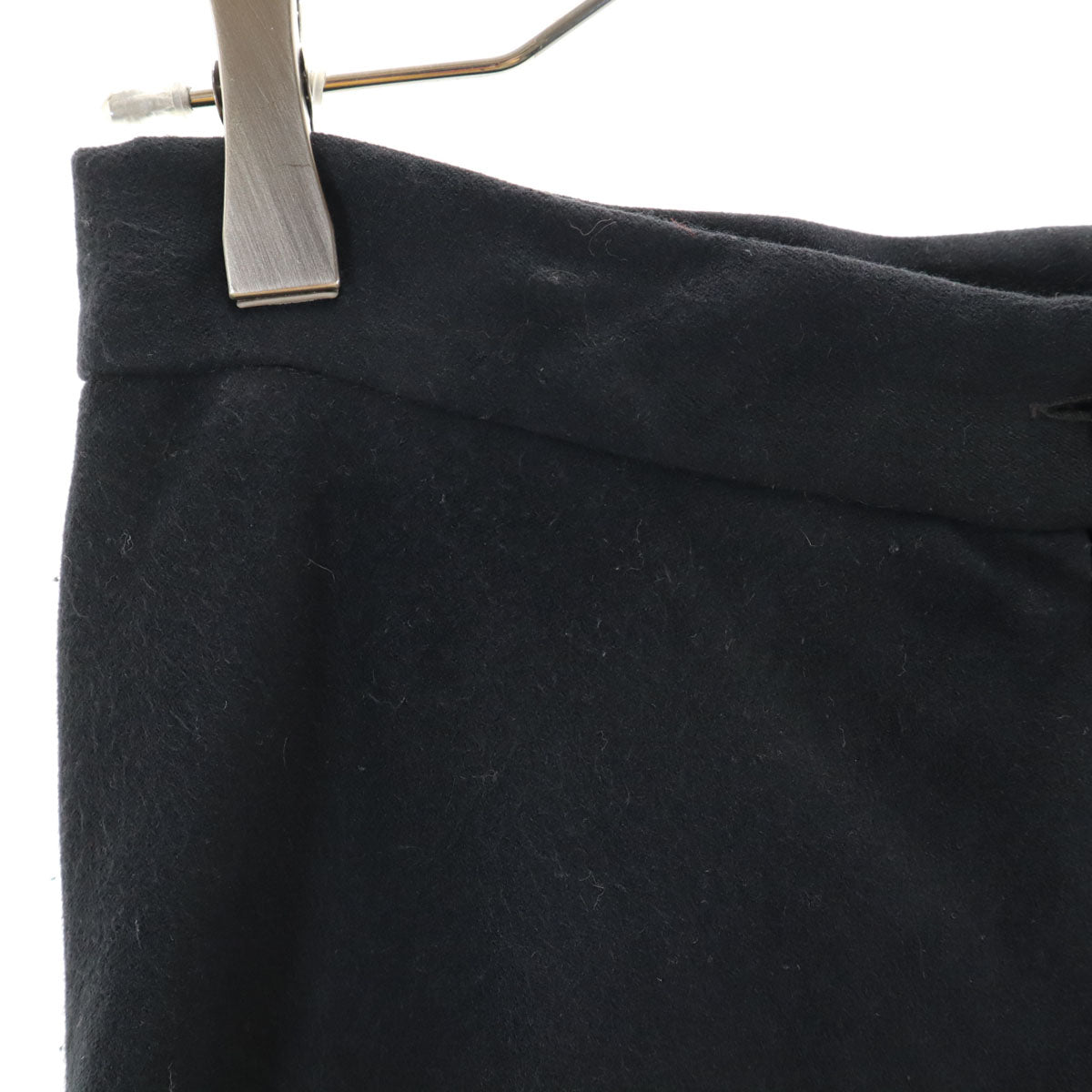 SPORTMAX スポーツマックス イタリア製 ミディ丈 フレアスカート 44 黒 レディース