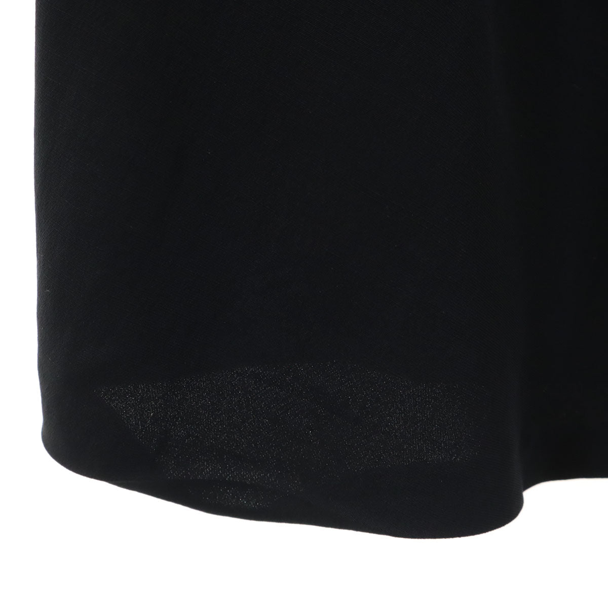 MAX MARA マックスマーラ ウールブレンド イタリア製 ミディ丈 フレアスカート 40 黒 レディース