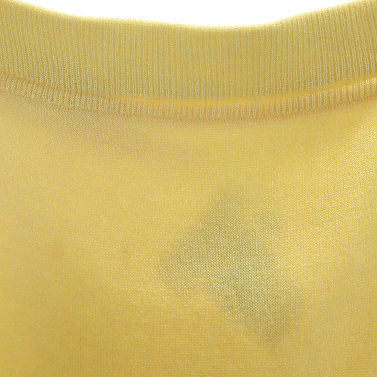 ESCADA エスカーダ ハンガリー製 ミディ丈 ニット タイトスカート 40 イエロー レディース