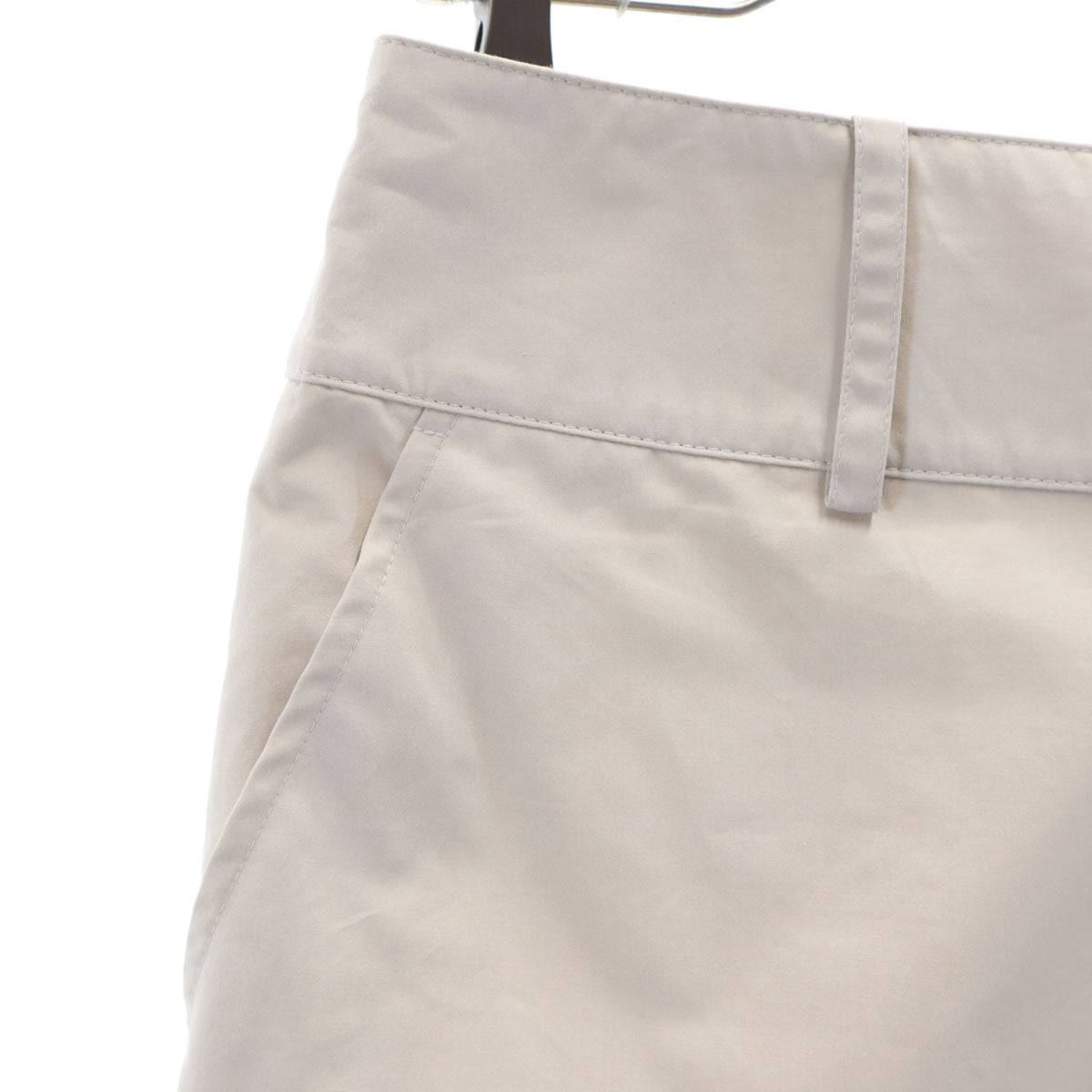 CELINE セリーヌ フランス製 ミディ丈 タイトスカート 36 グレージュ レディース