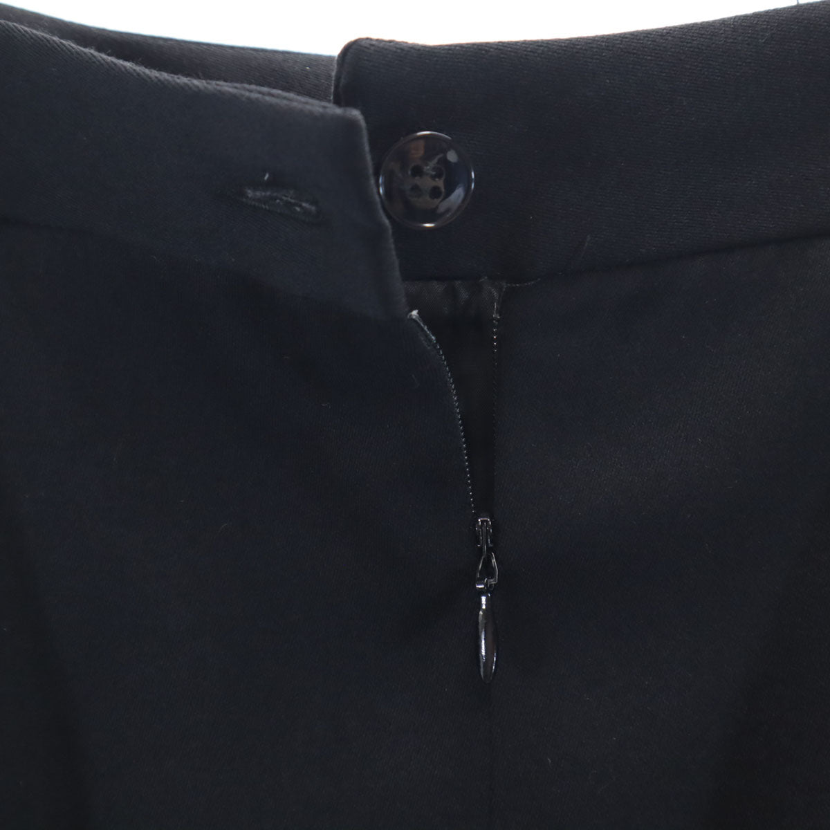 Herno ヘルノ 80s 90s イタリア製 オールド ミモレ丈 タイトスカート 42 ブラック系 レディース