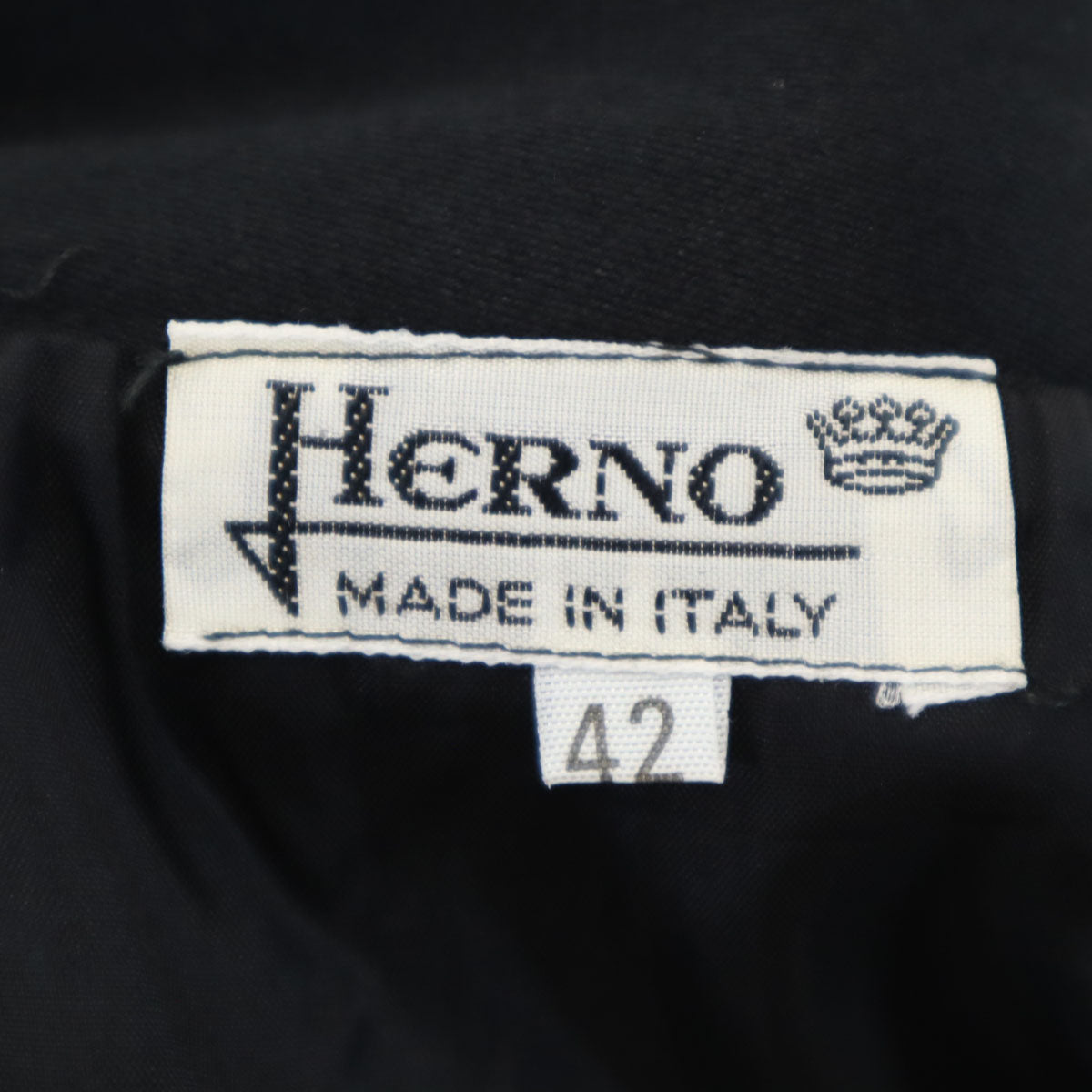 Herno ヘルノ 80s 90s イタリア製 オールド ミモレ丈 タイトスカート 42 ブラック系 レディース