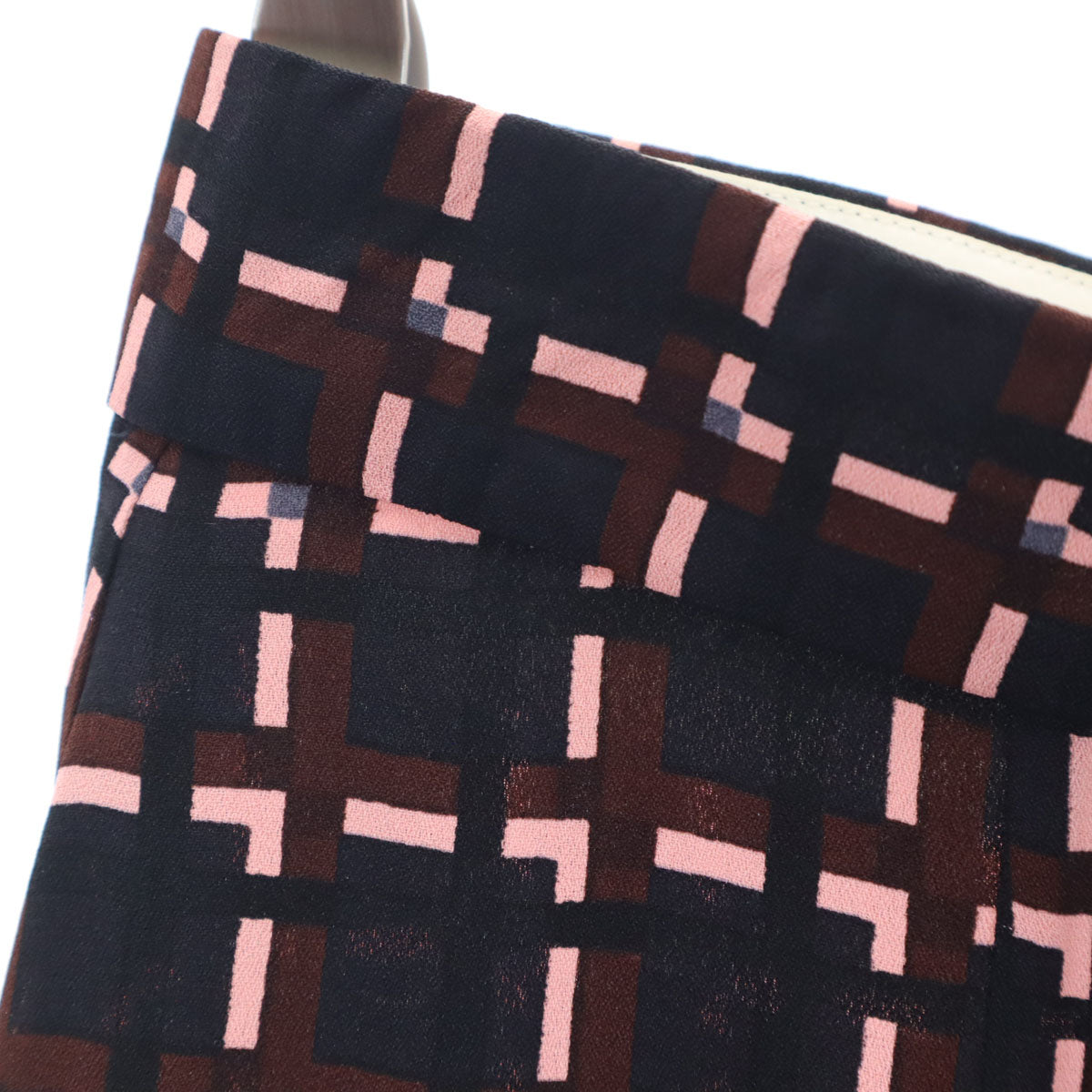 MARNI マルニ イタリア製 総柄 膝丈スカート 38 ブラック レディース