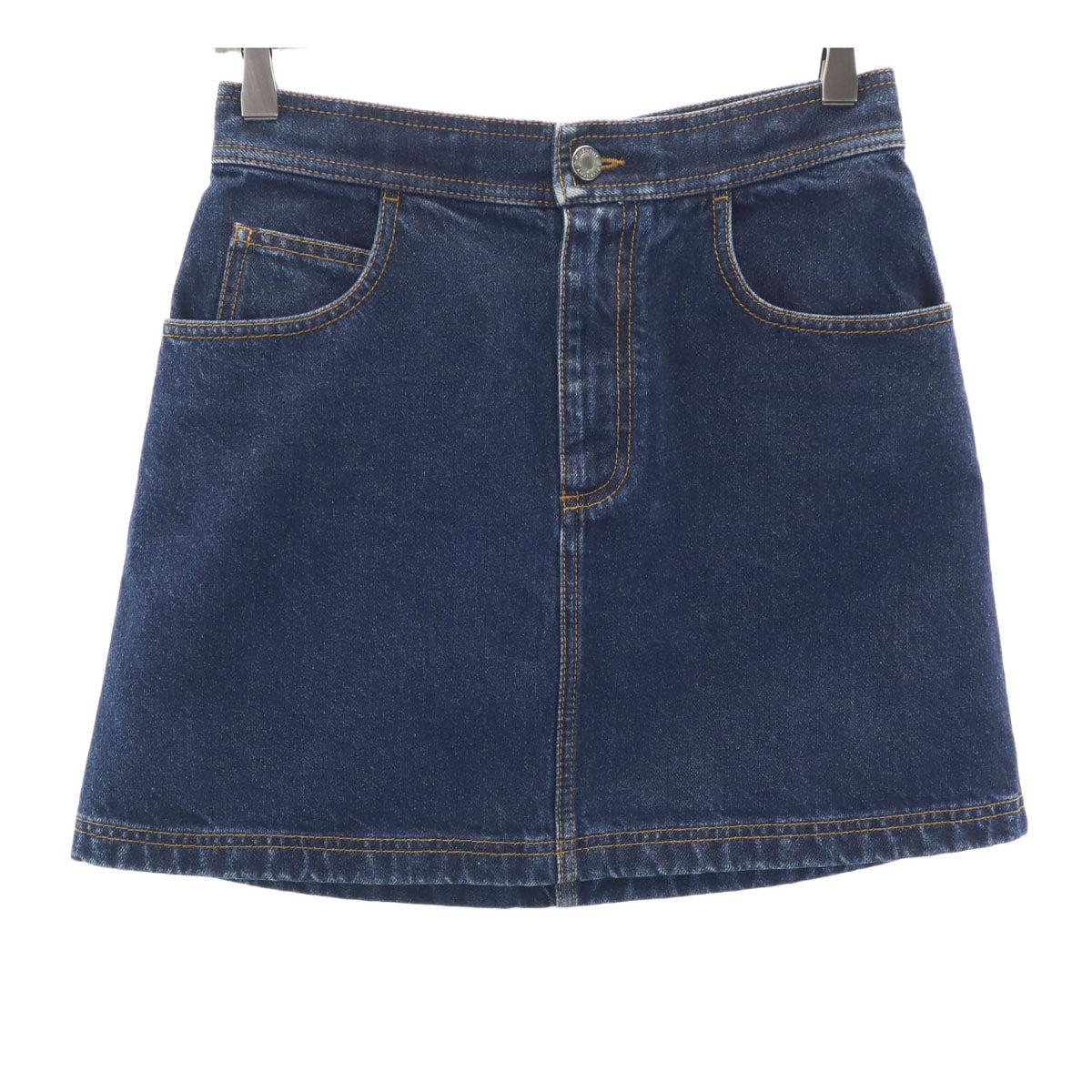 GIVENCHY ジバンシィ イタリア製 ミニ丈 デニムスカート 38 インディゴブルー レディース