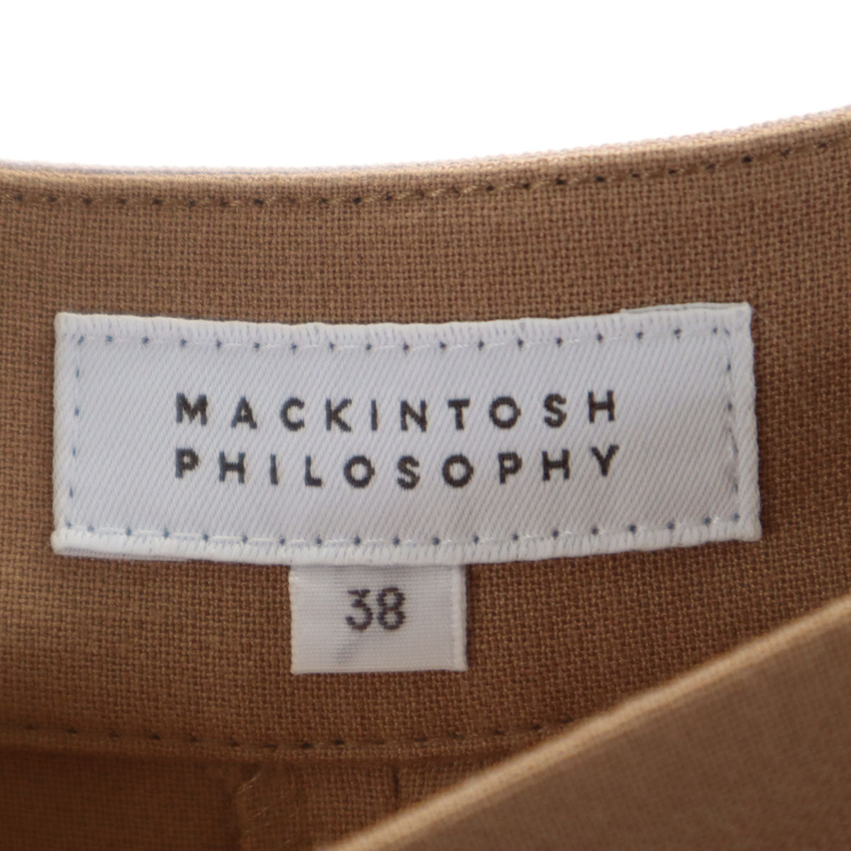 MACKINTOSH PHILOSOPHY マッキントッシュフィロソフィー ガウチョパンツ 38 ベージュ系 スカーチョ レディース