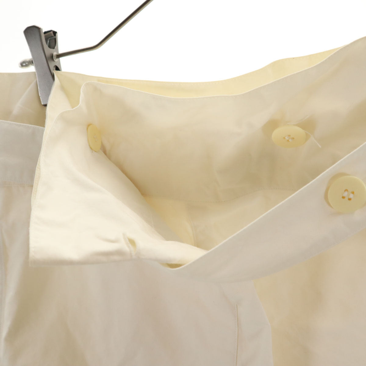 ISSEY MIYAKE イッセイミヤケ 80s 筆タグ ヴィンテージ ロングスカート M ホワイト レディース