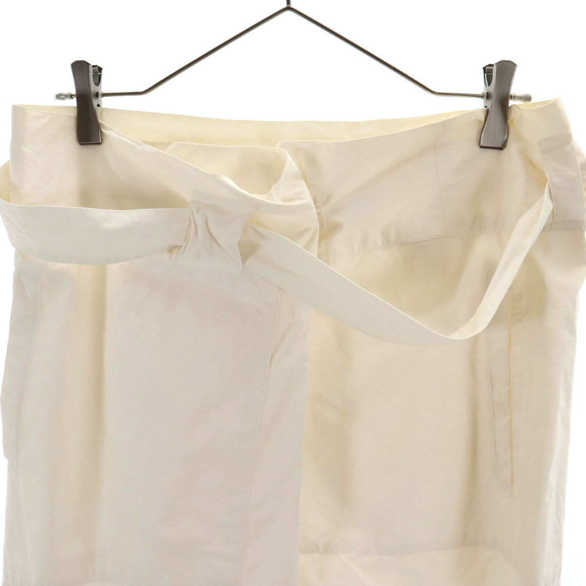 ISSEY MIYAKE イッセイミヤケ 80s 筆タグ ヴィンテージ ロングスカート M ホワイト レディース