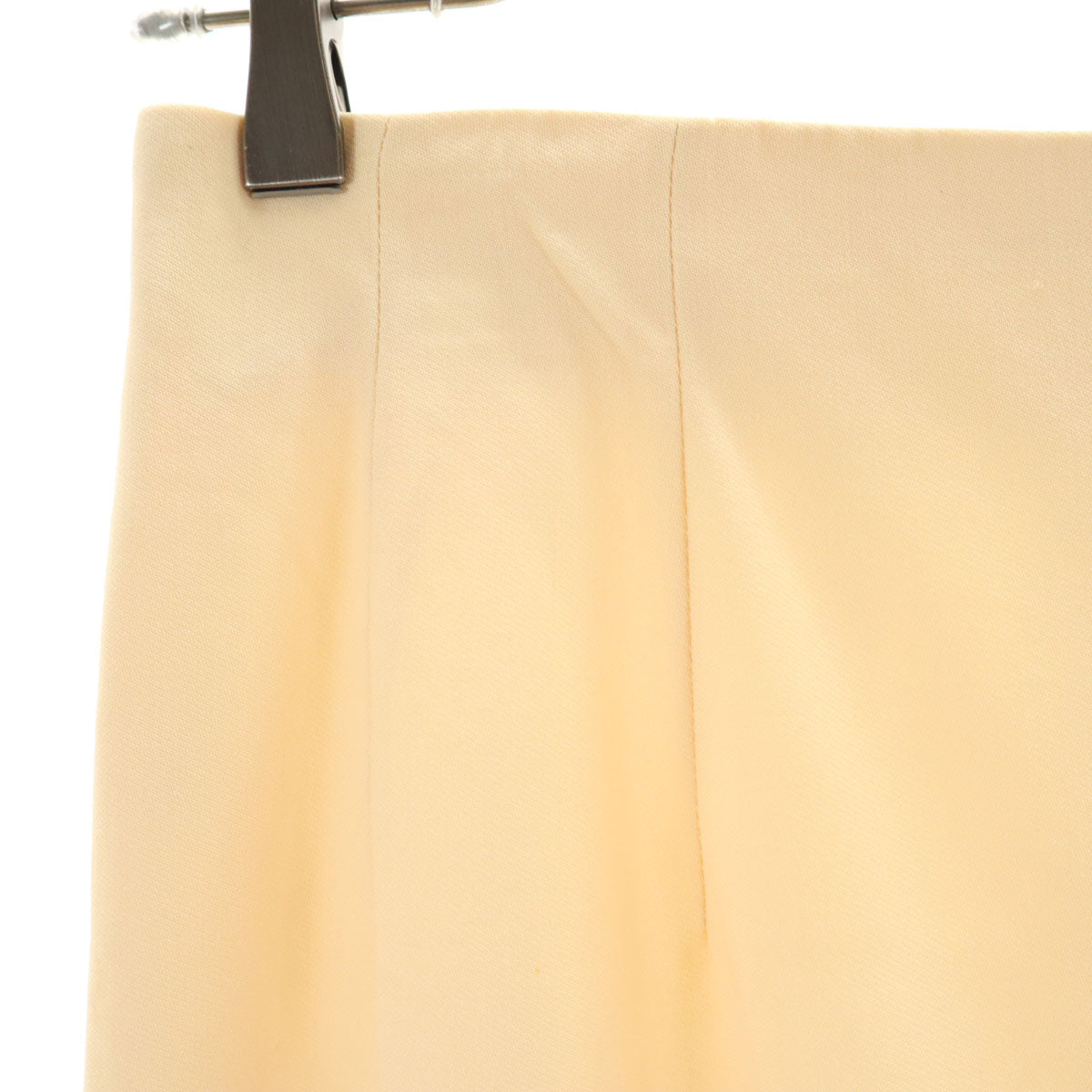 CELINE セリーヌ フランス製 ミモレ丈 タイトスカート 40 ベージュ レディース