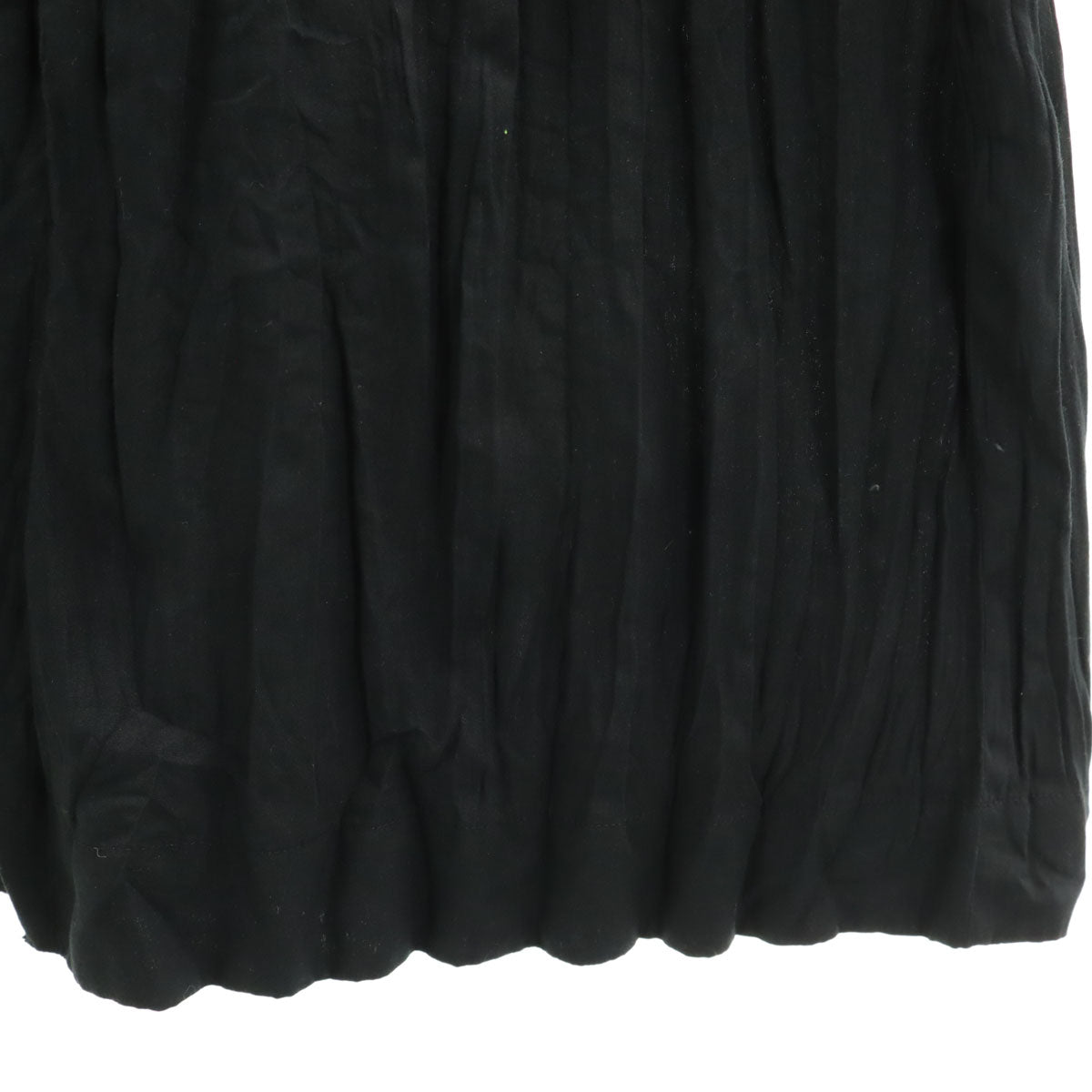 ISSEY MIYAKE イッセイミヤケ 90s 日本製 オールド ロング丈 プリーツ加工 スカート サルエルパンツ L ブラック レディース