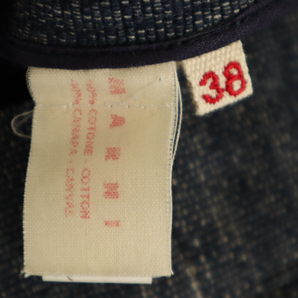 MARNI マルニ イタリア製 リネンブレンド ミニスカート 38 インディゴ レディース