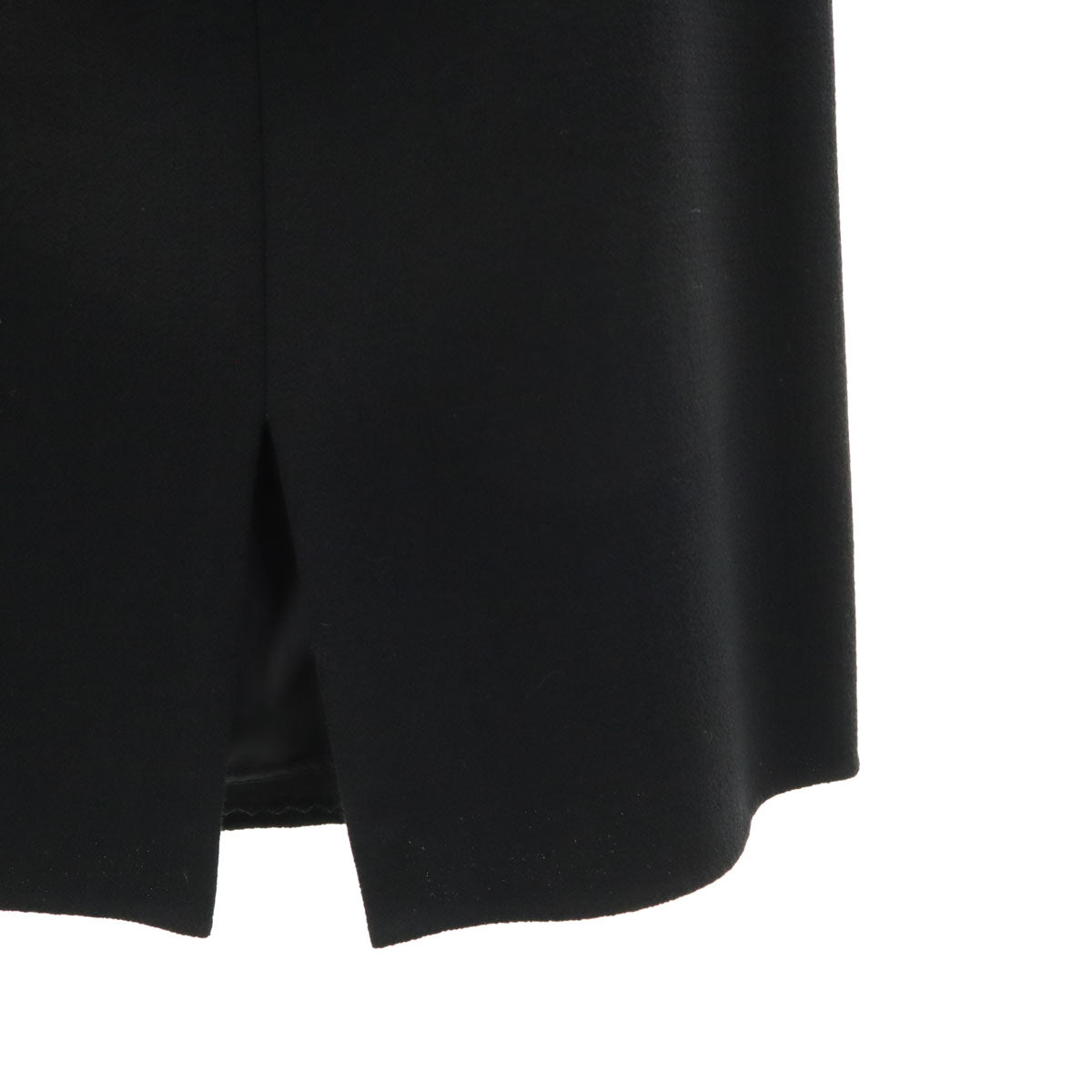 FOXEY BOUTIQUE フォクシー ブティック 日本製 ウール ミディ丈 スカート 42 ブラック レディース