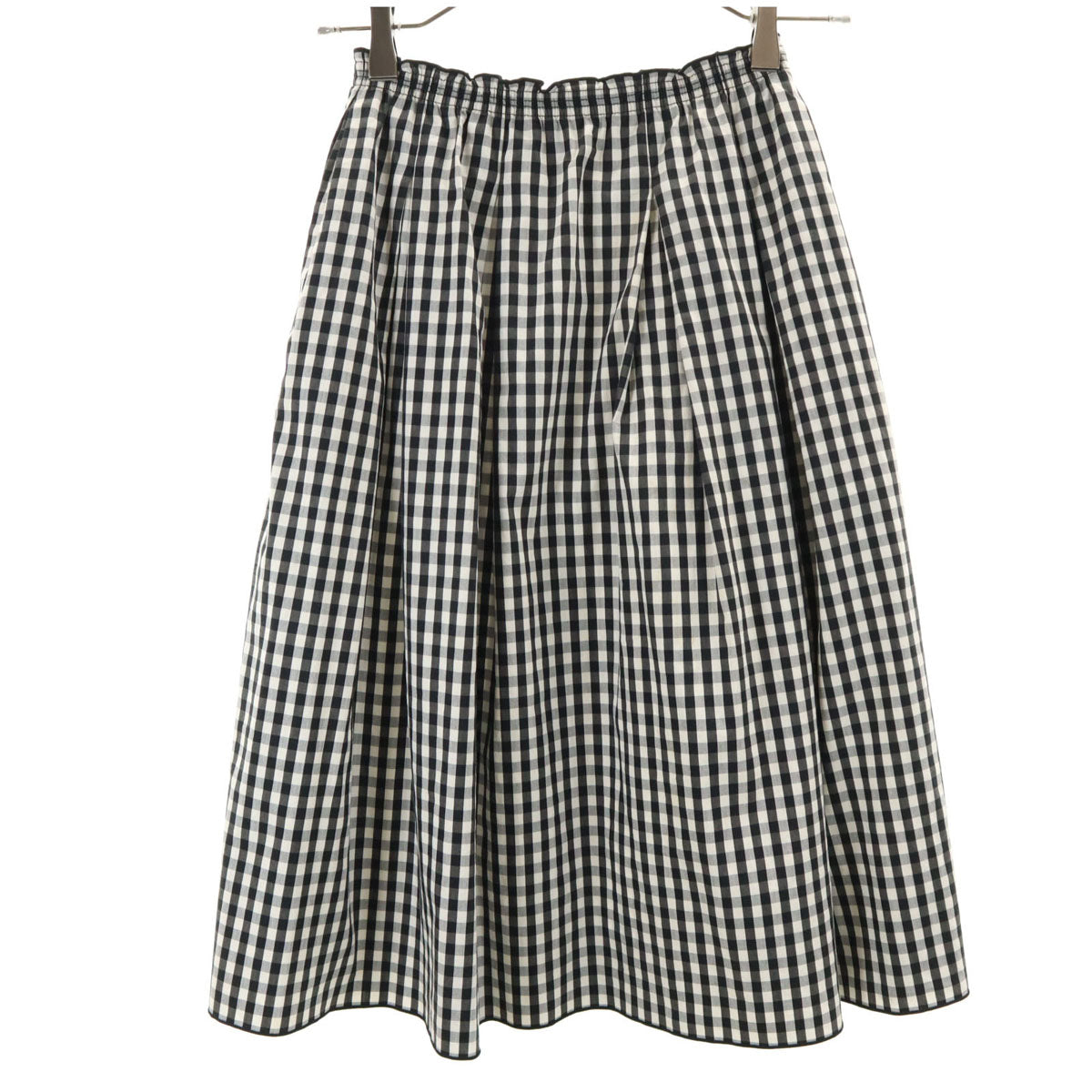 FOXEY NEW YORK フォクシー ニューヨーク 日本製 ミディ丈 フレアスカート F ブラック系 レディース