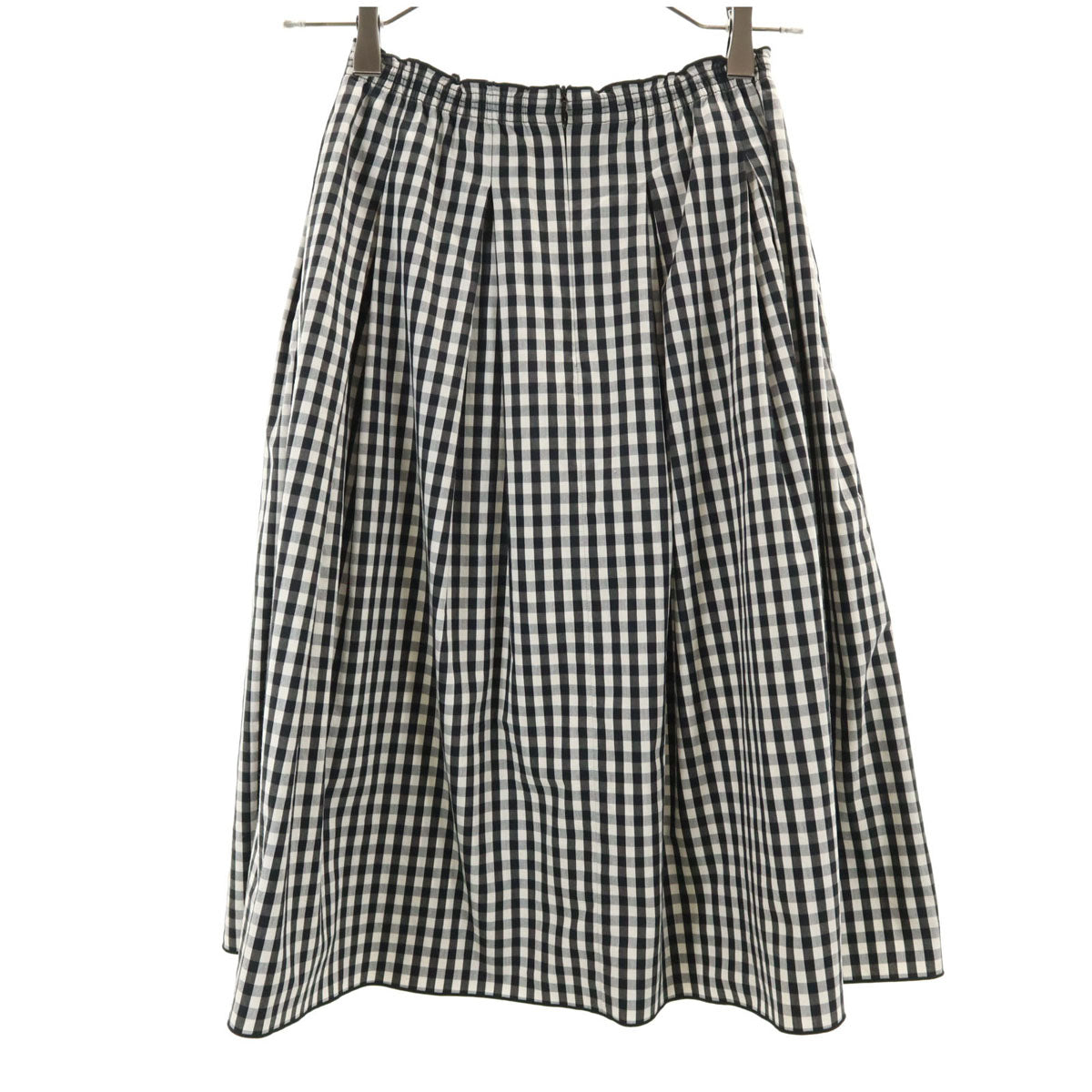 FOXEY NEW YORK フォクシー ニューヨーク 日本製 ミディ丈 フレアスカート F ブラック系 レディース