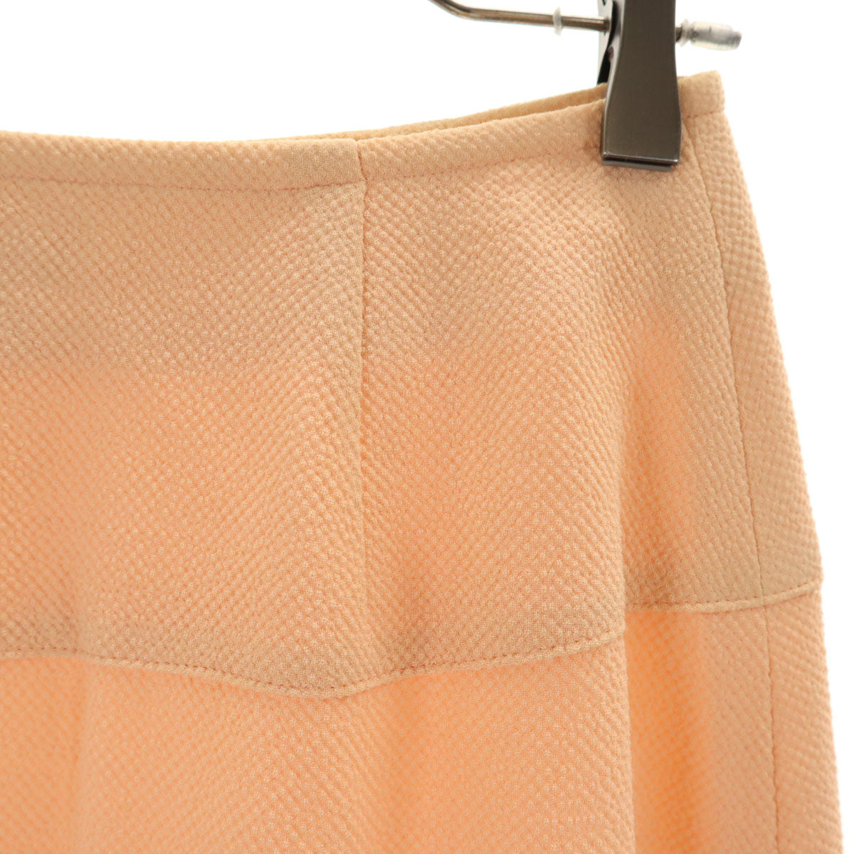 miss chloe ミスクロエ 日本製 ウールブレンド ミディ丈 スカート 40 オレンジ系 レディース