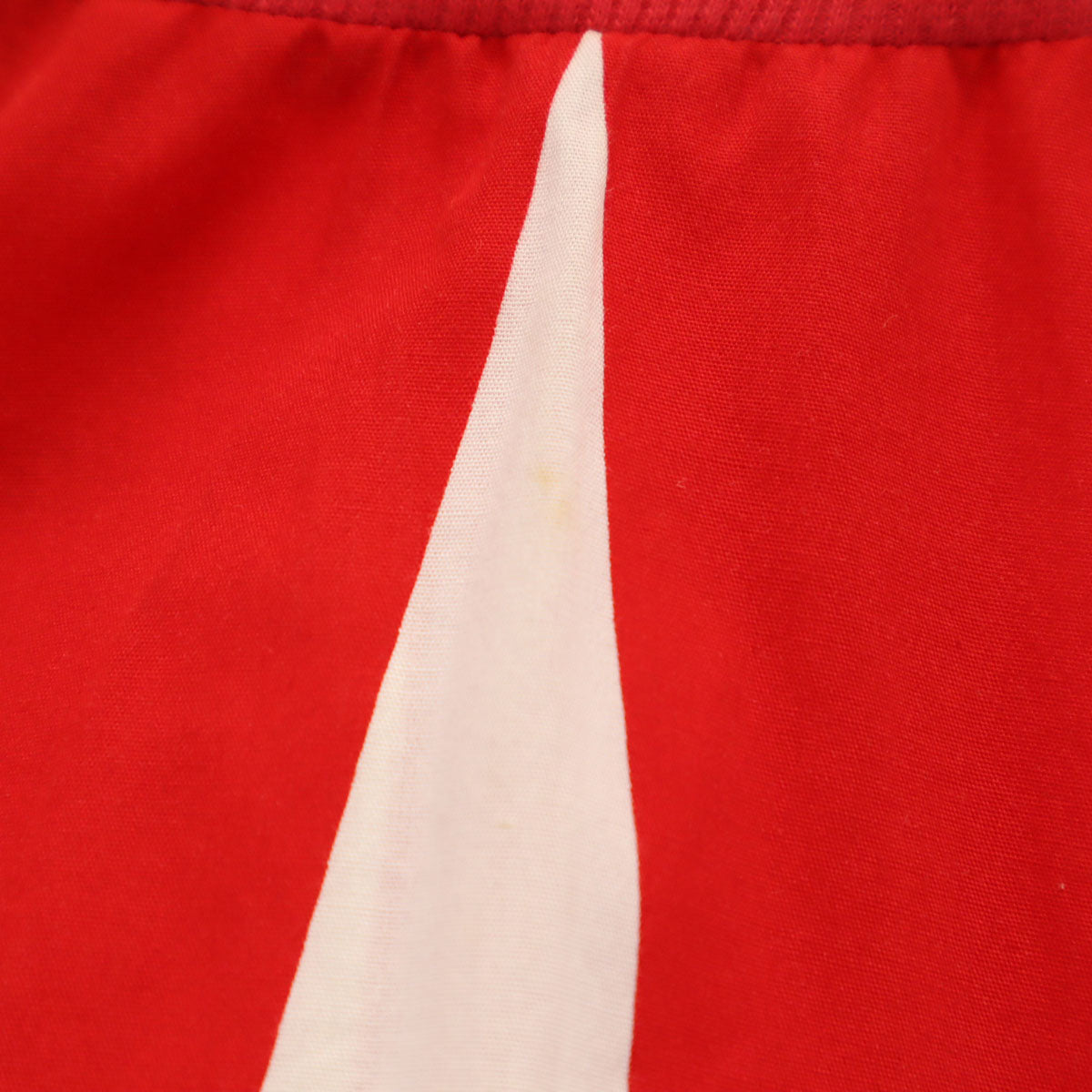 agnes b. アニエスベー フランス製 ミディ丈 フレアスカート 2 レッド レディース