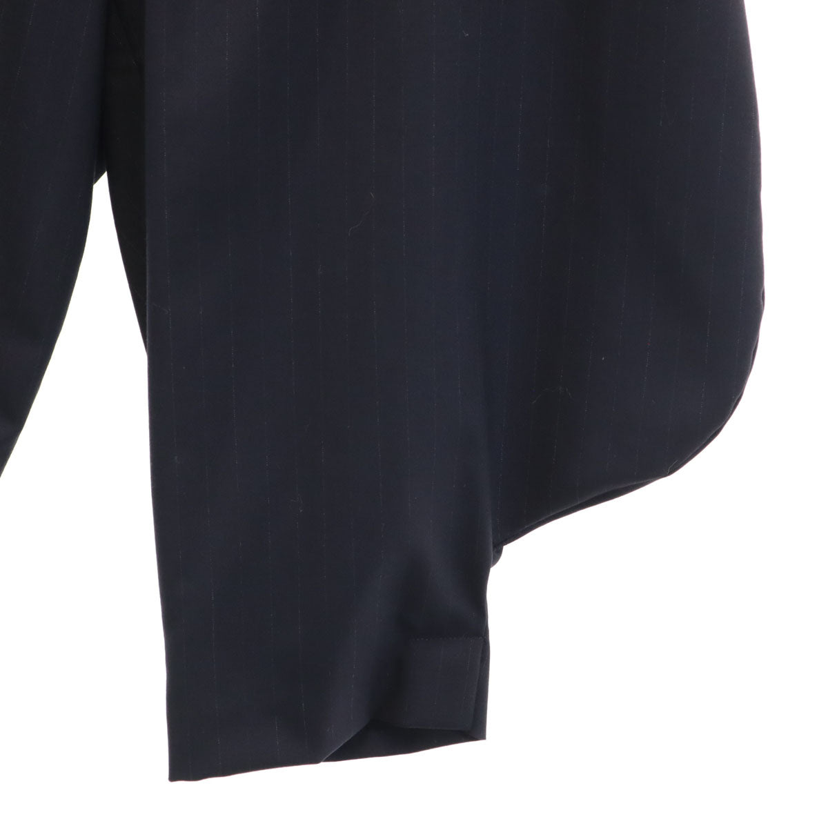 COMME des GARCONS コムデギャルソン 2011年 日本製 ピンストライプ クロップド ジョッパーズパンツ S ネイビー メンズ