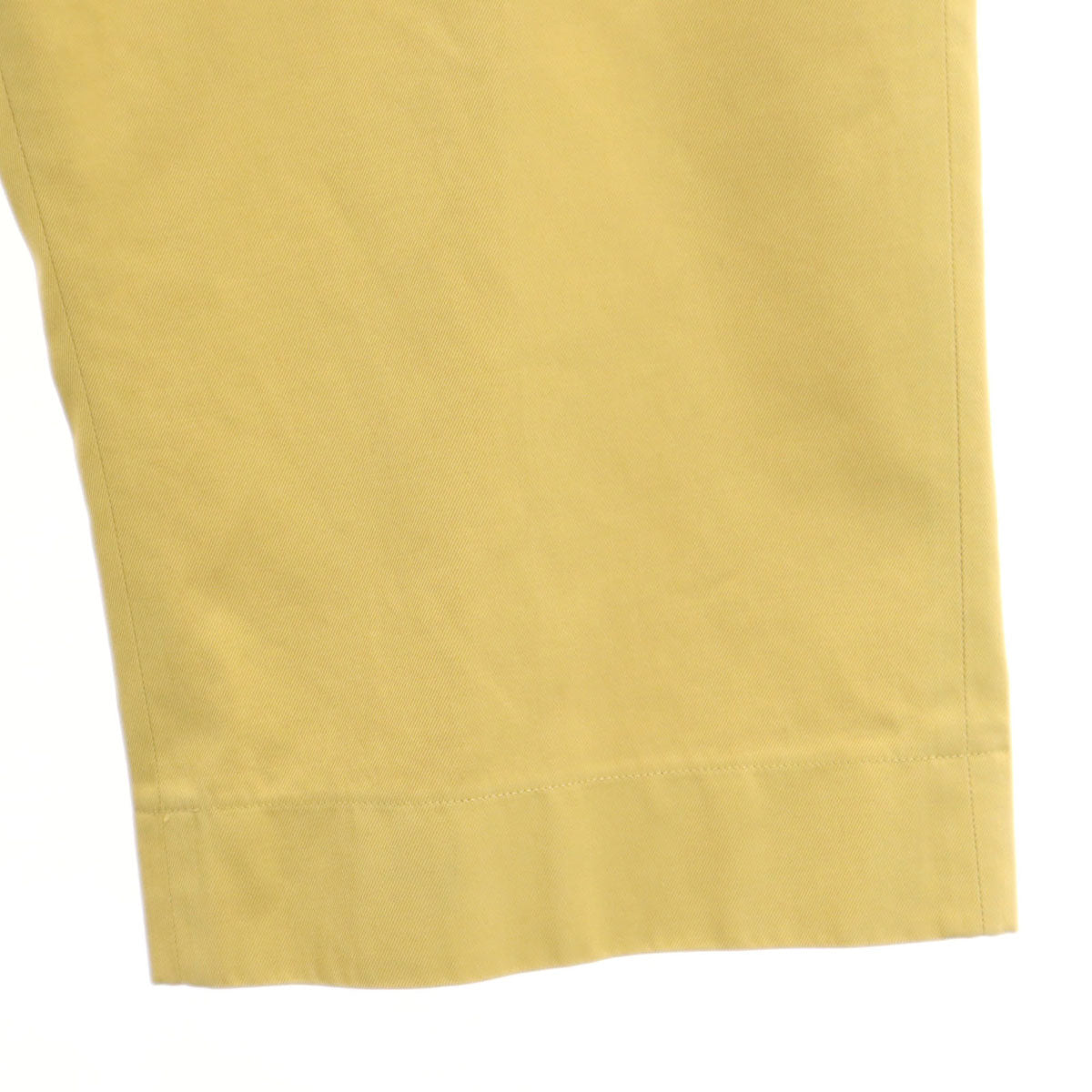 LOUIS VUITTON ルイヴィトン イタリア製 ハーフパンツ 40 山吹色 レディース