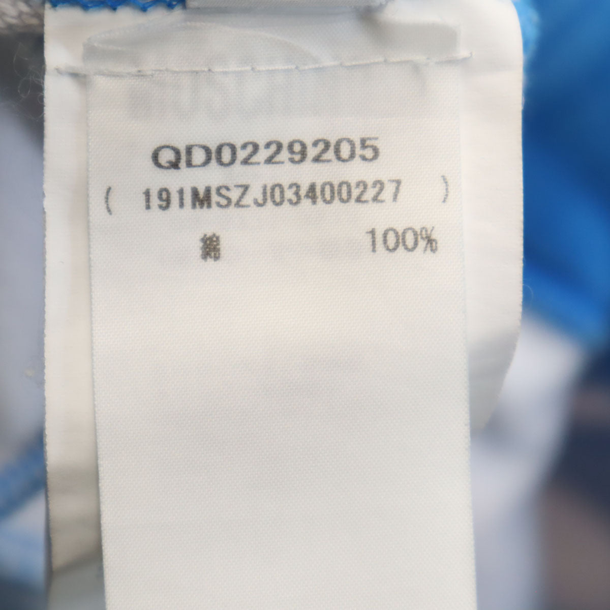 MOSCHINO モスキーノ ポルトガル製 ドット柄 スウェット ショートパンツ 48 水色 水玉 レディース