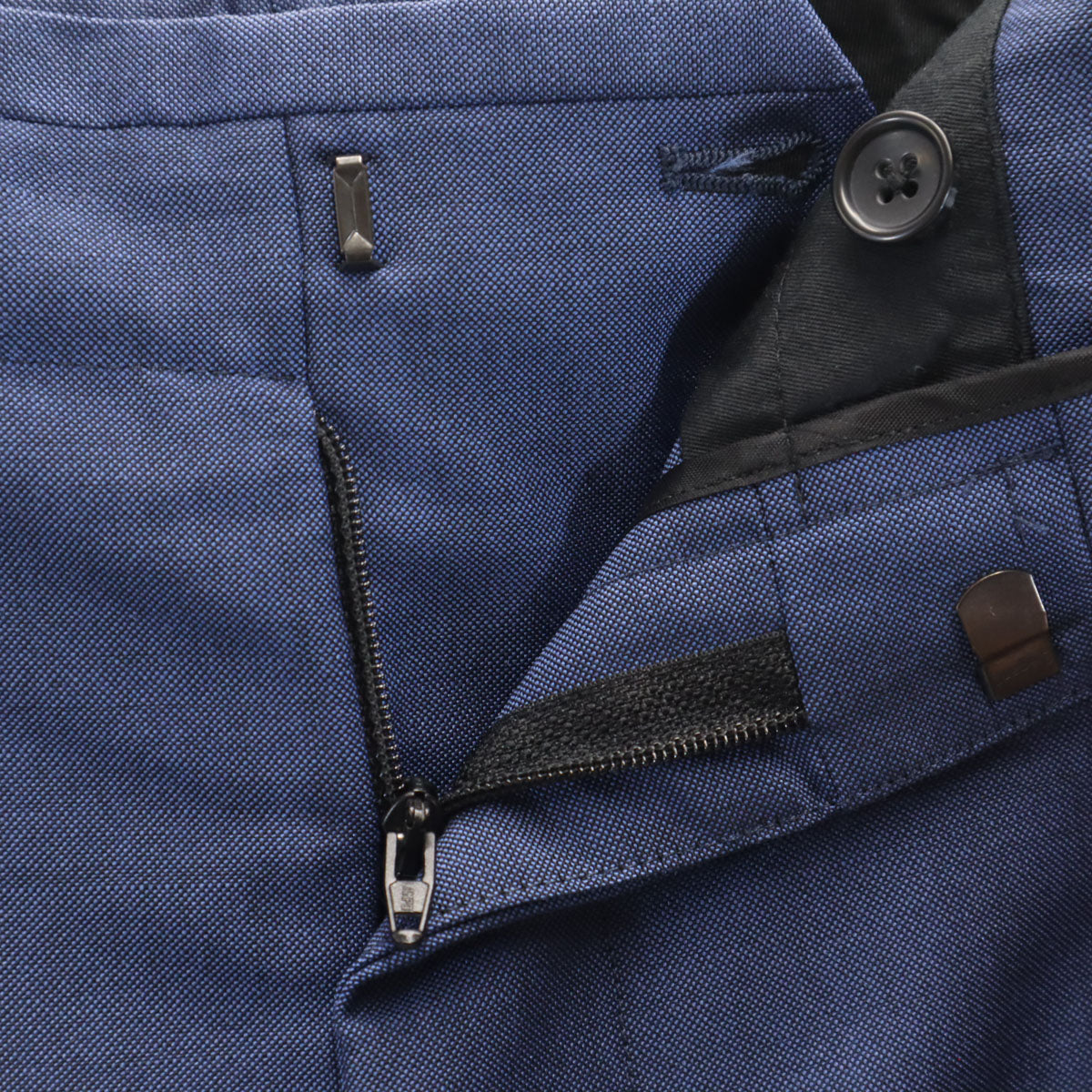 BALENCIAGA バレンシアガ イタリア製 タック ショートパンツ 44 ネイビー メンズ