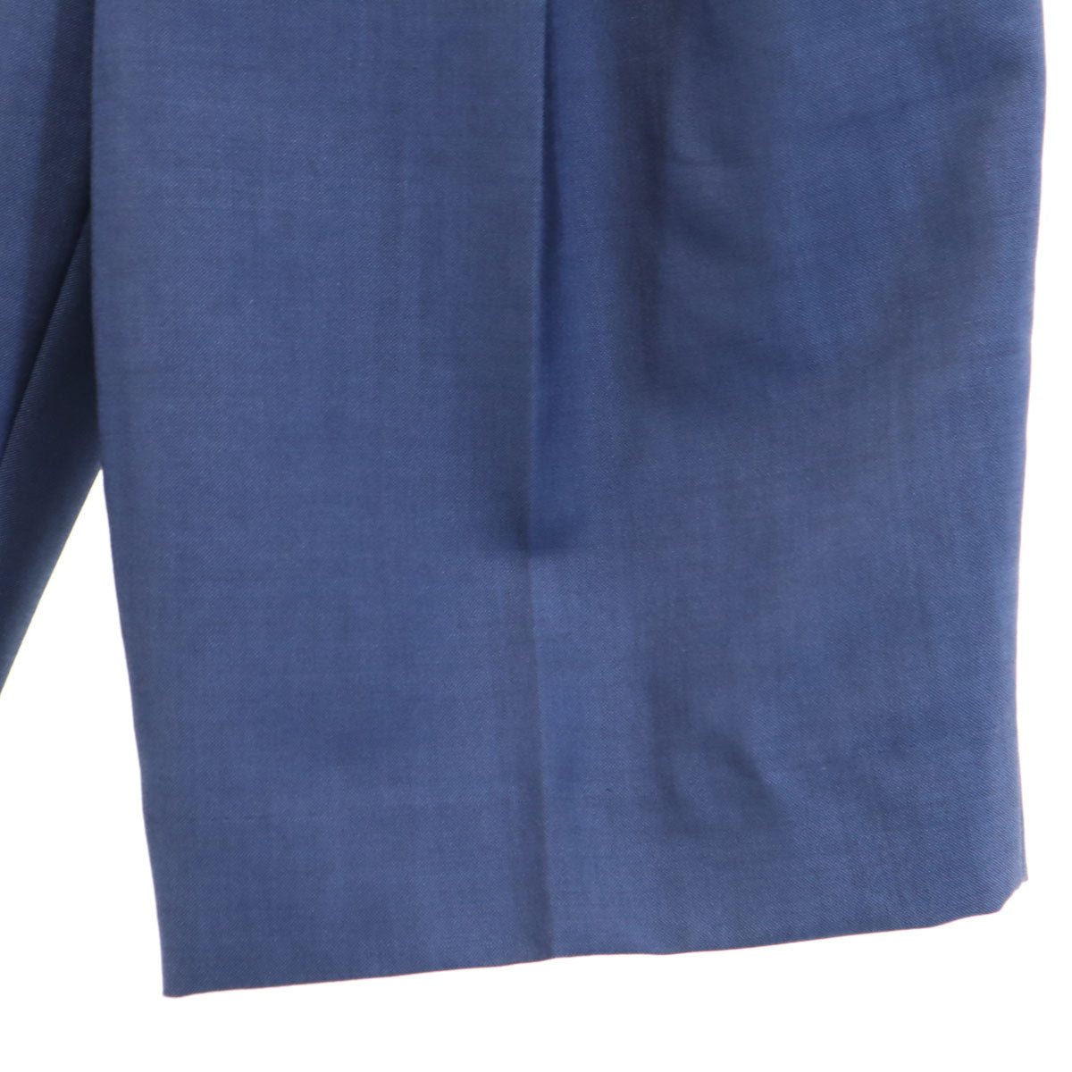 BALENCIAGA バレンシアガ イタリア製 タック ショートパンツ 44 ネイビー メンズ