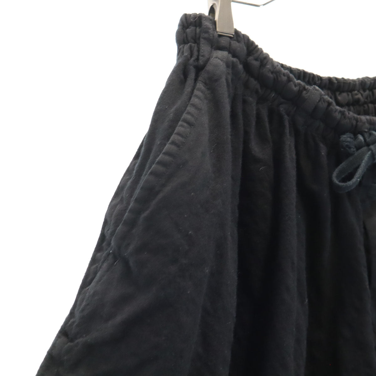 Ground Y グランドワイ 日本製 サルエルパンツ 3 ブラック ヨウジヤマモト メンズ