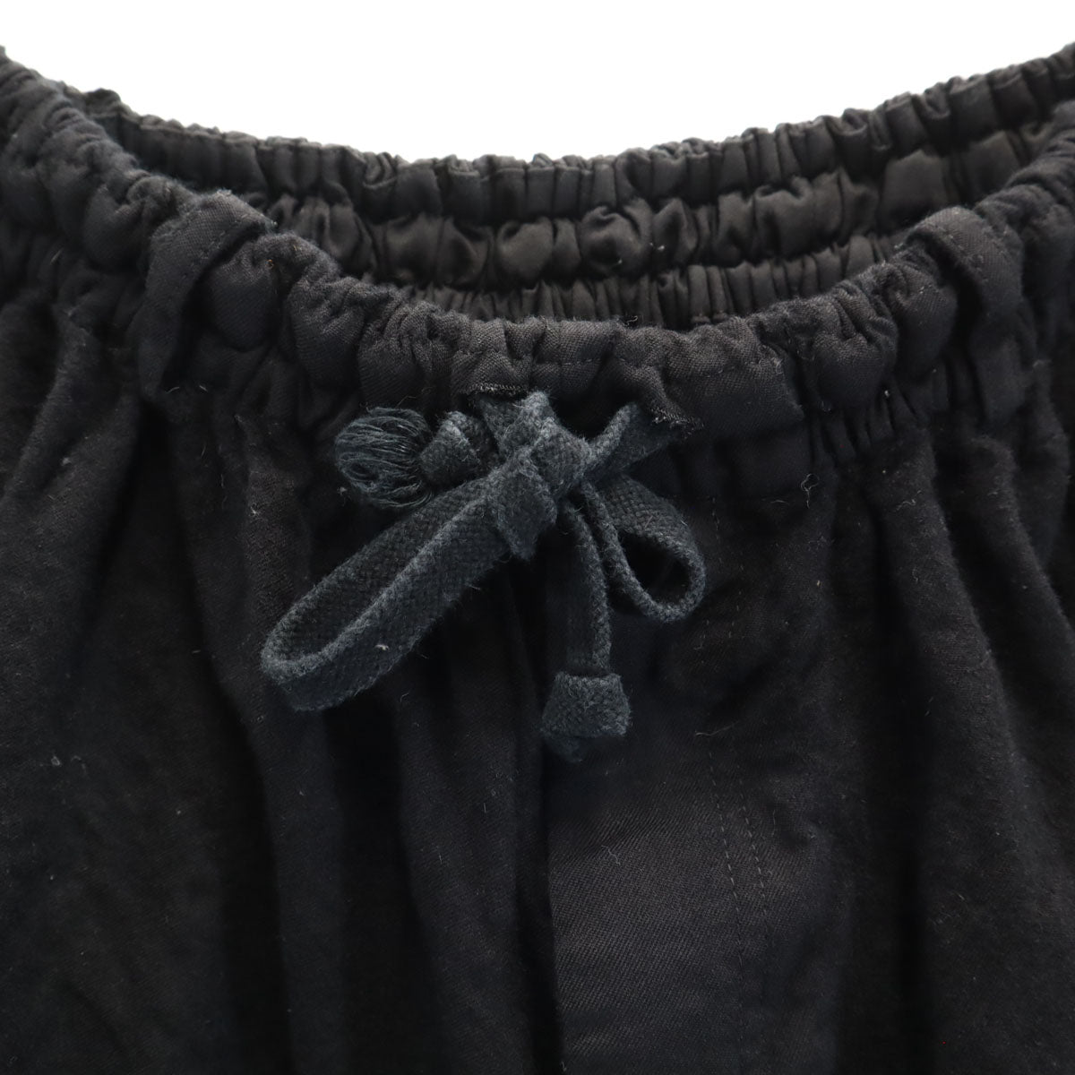 Ground Y グランドワイ 日本製 サルエルパンツ 3 ブラック ヨウジヤマモト メンズ